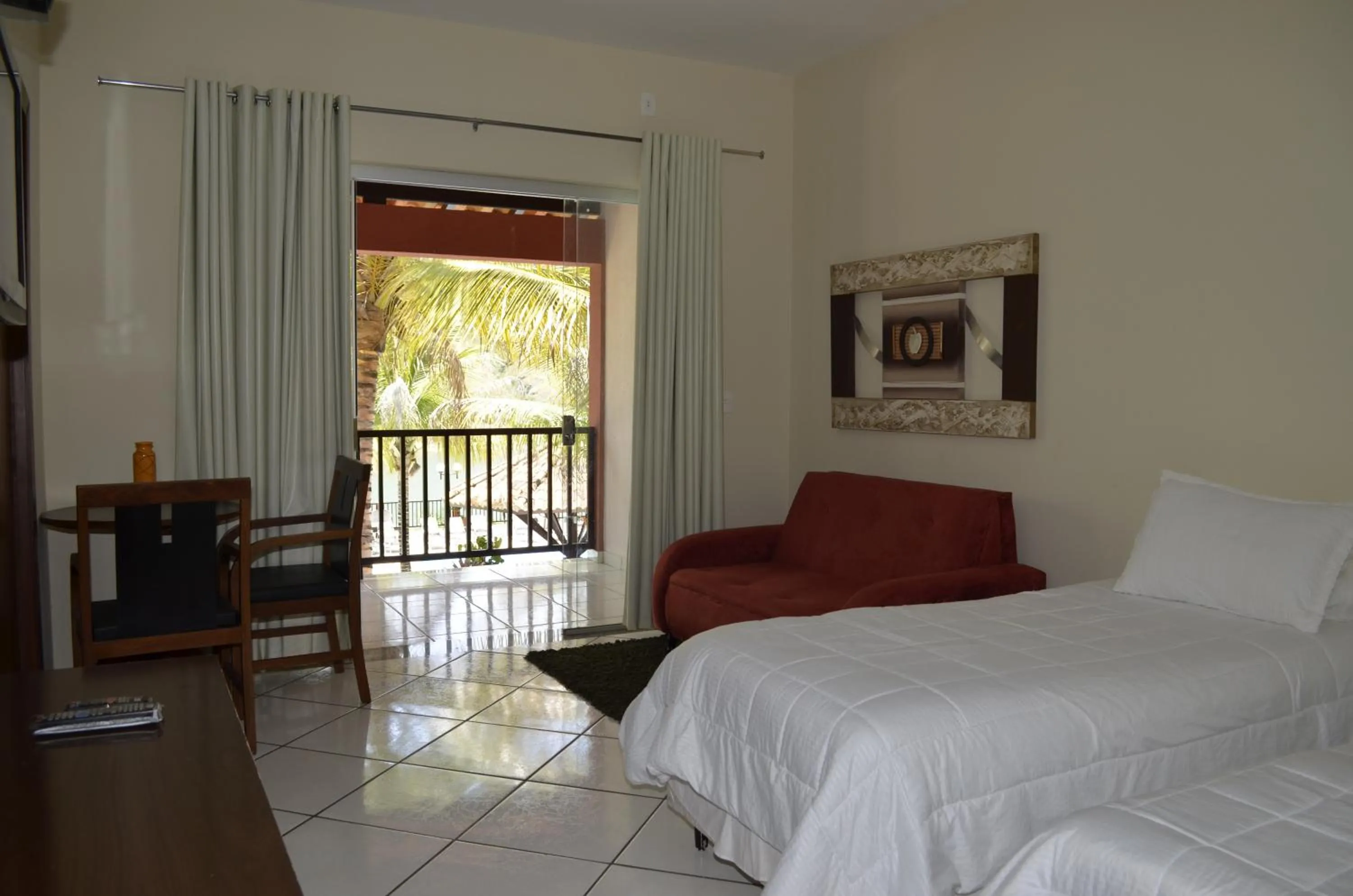 Bed in Balneário do Lago Hotel