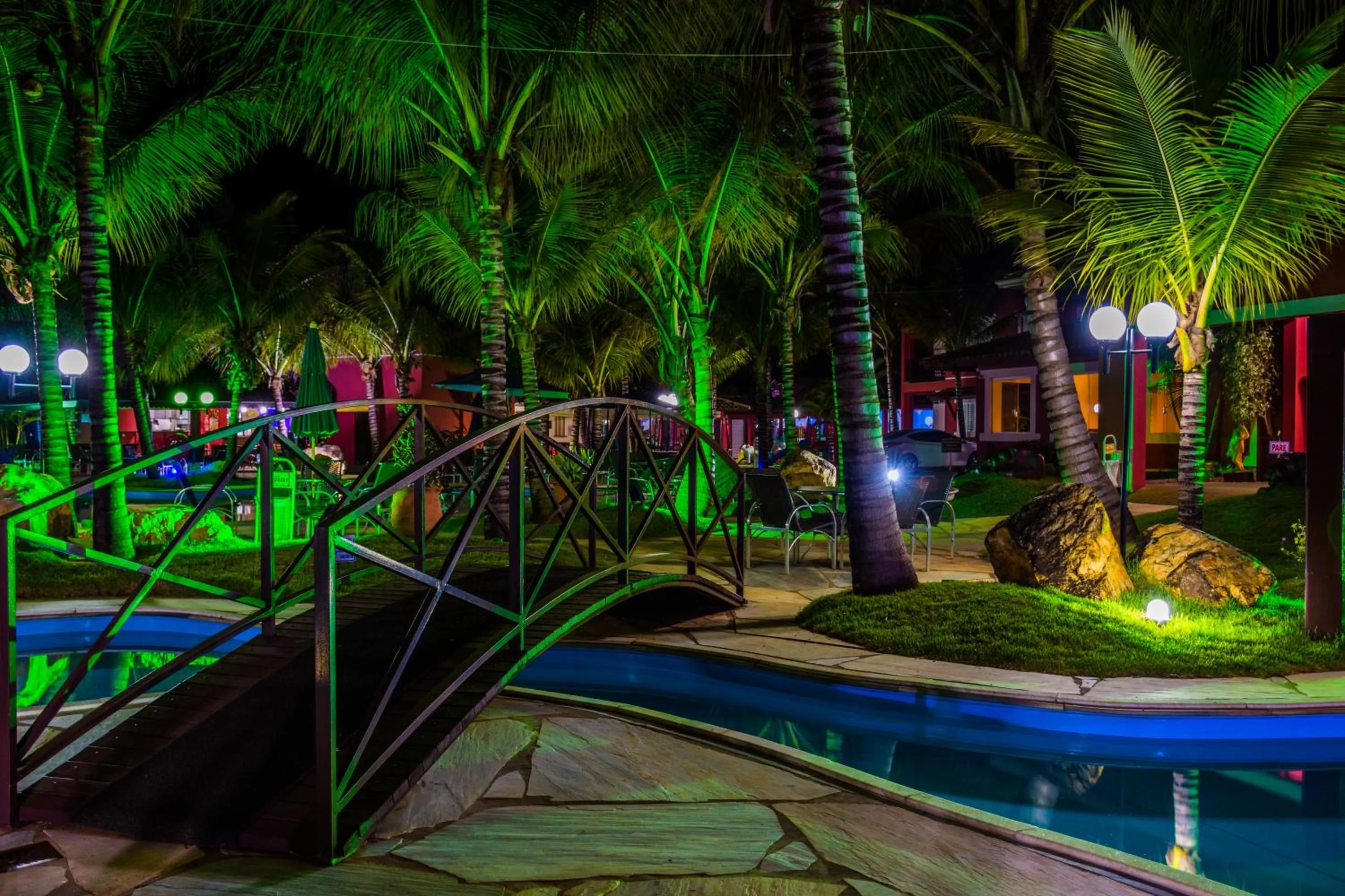 Pool view in Balneário do Lago Hotel