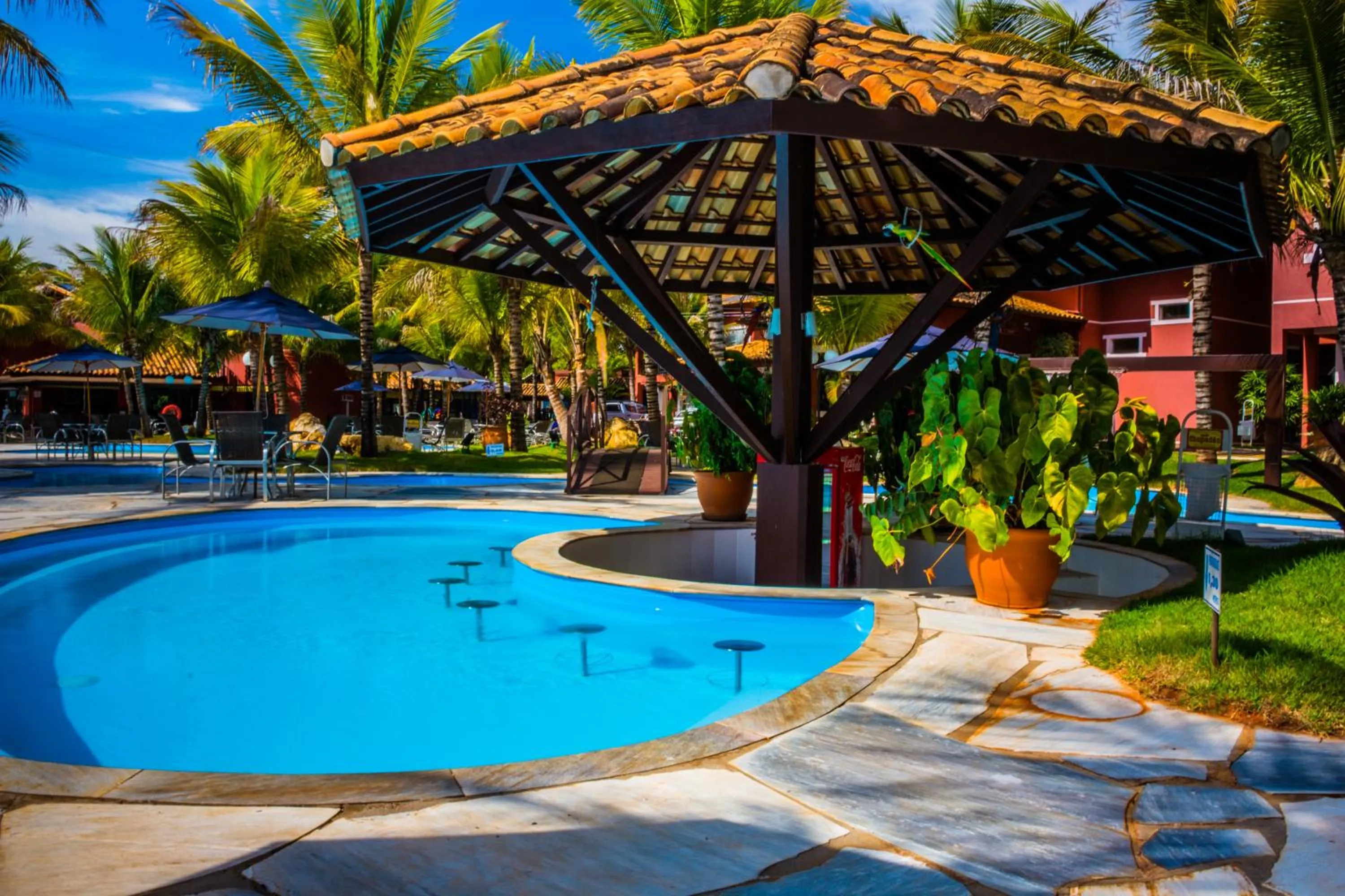 Swimming pool in Balneário do Lago Hotel