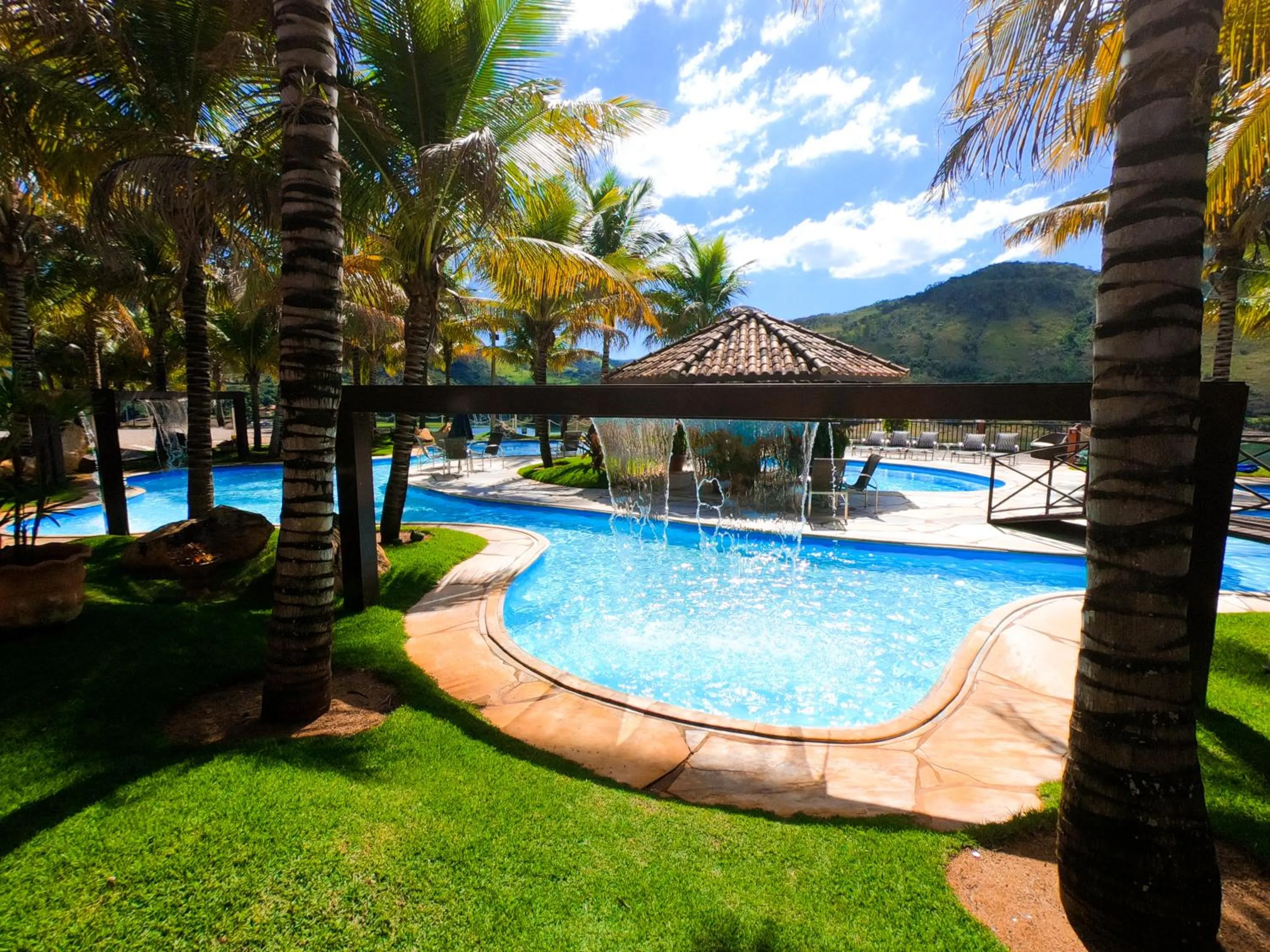 Swimming pool in Balneário do Lago Hotel