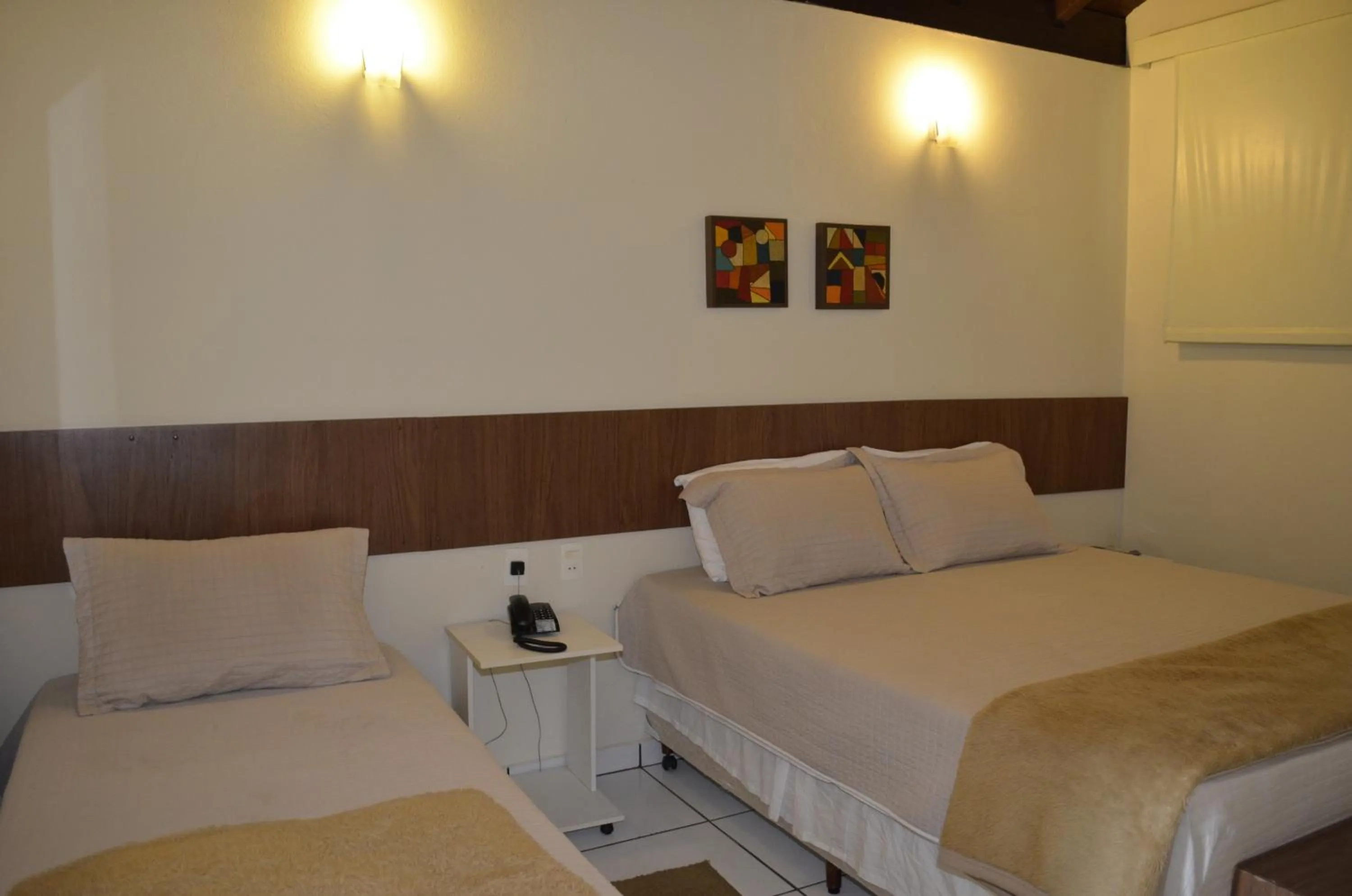 Bed in Balneário do Lago Hotel