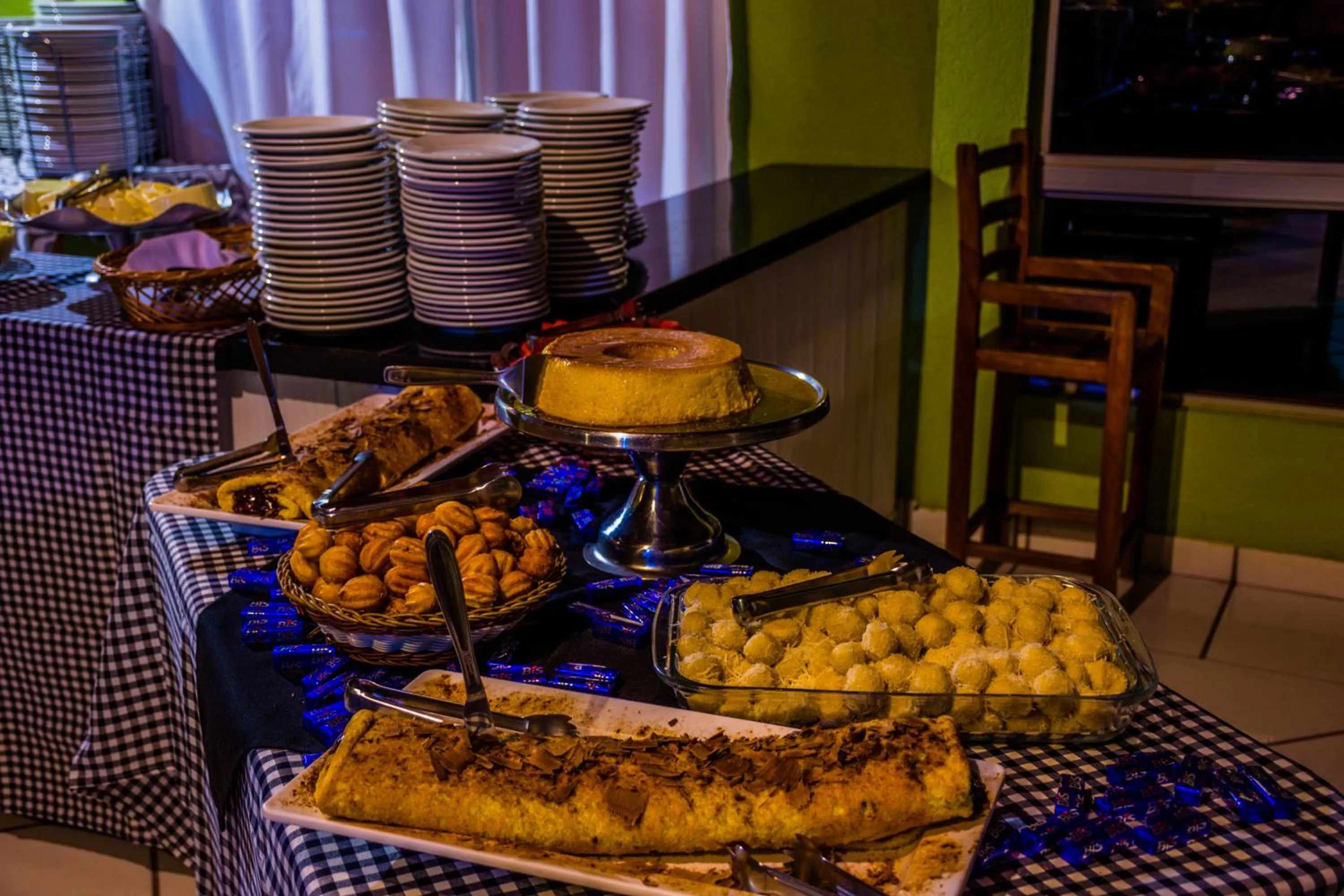 Dinner in Balneário do Lago Hotel