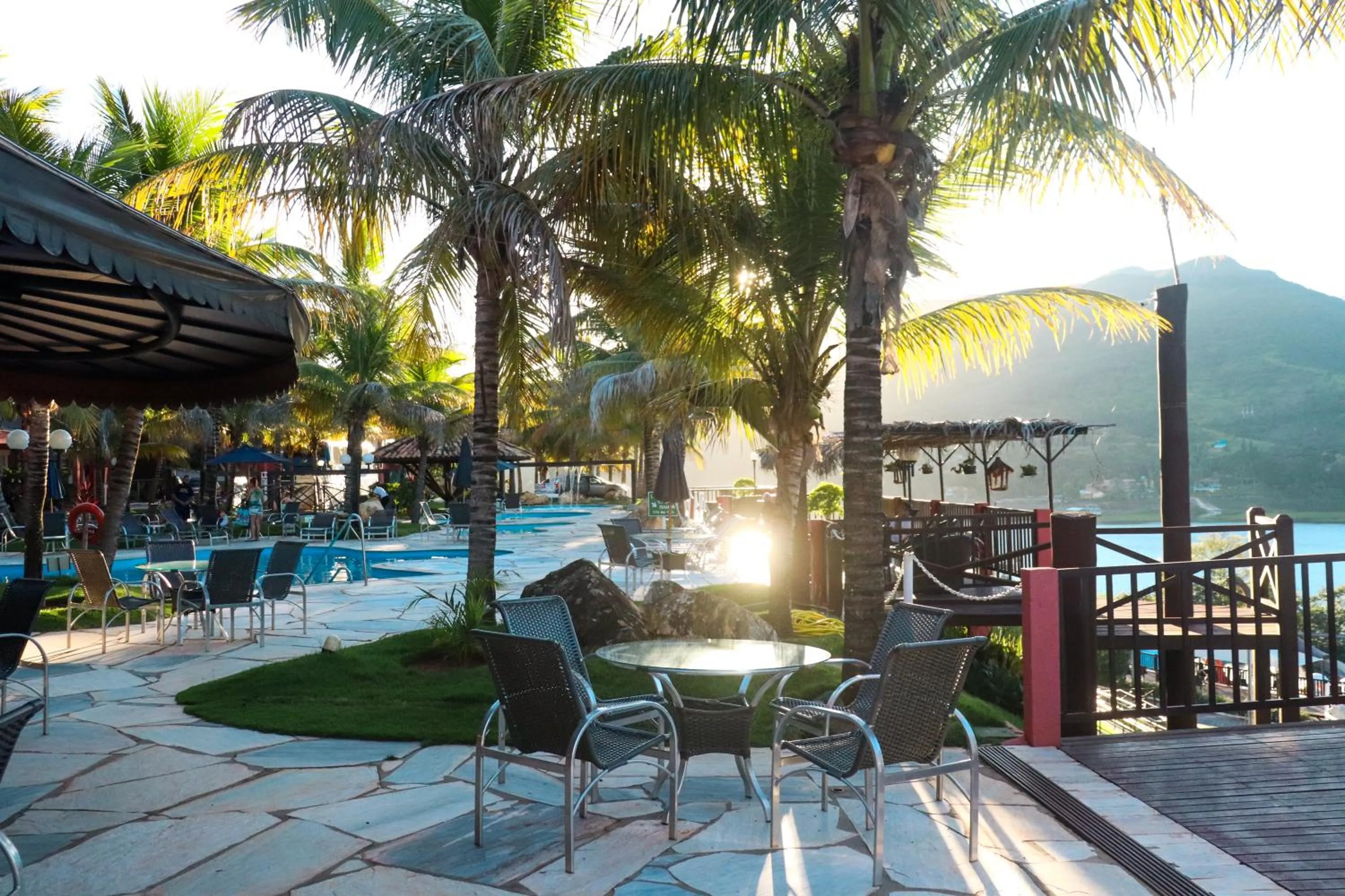 Swimming pool in Balneário do Lago Hotel