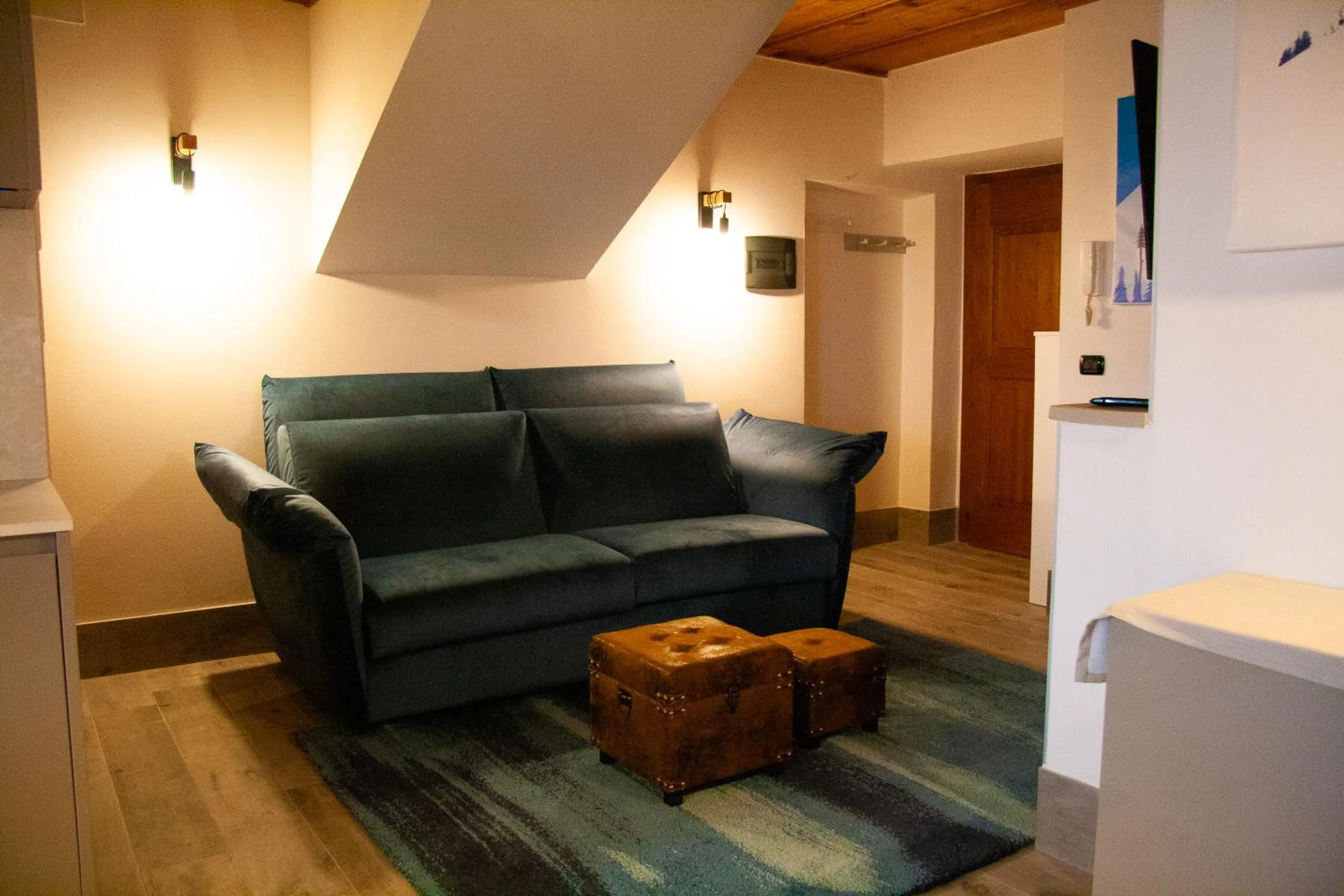 Living room in Residenza Marconi