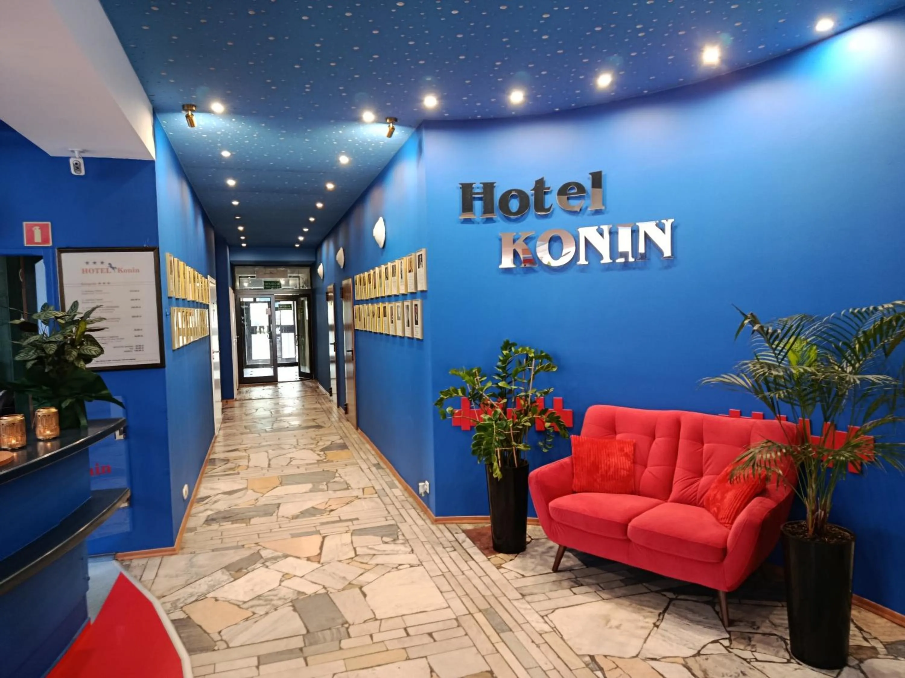 Lobby or reception in Hotel Konin