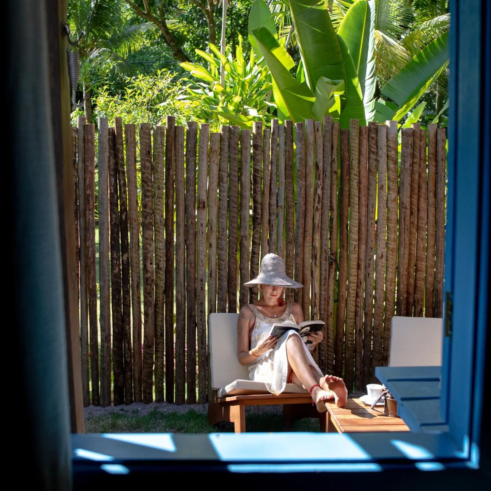 Patio in Aqualtune Pousada