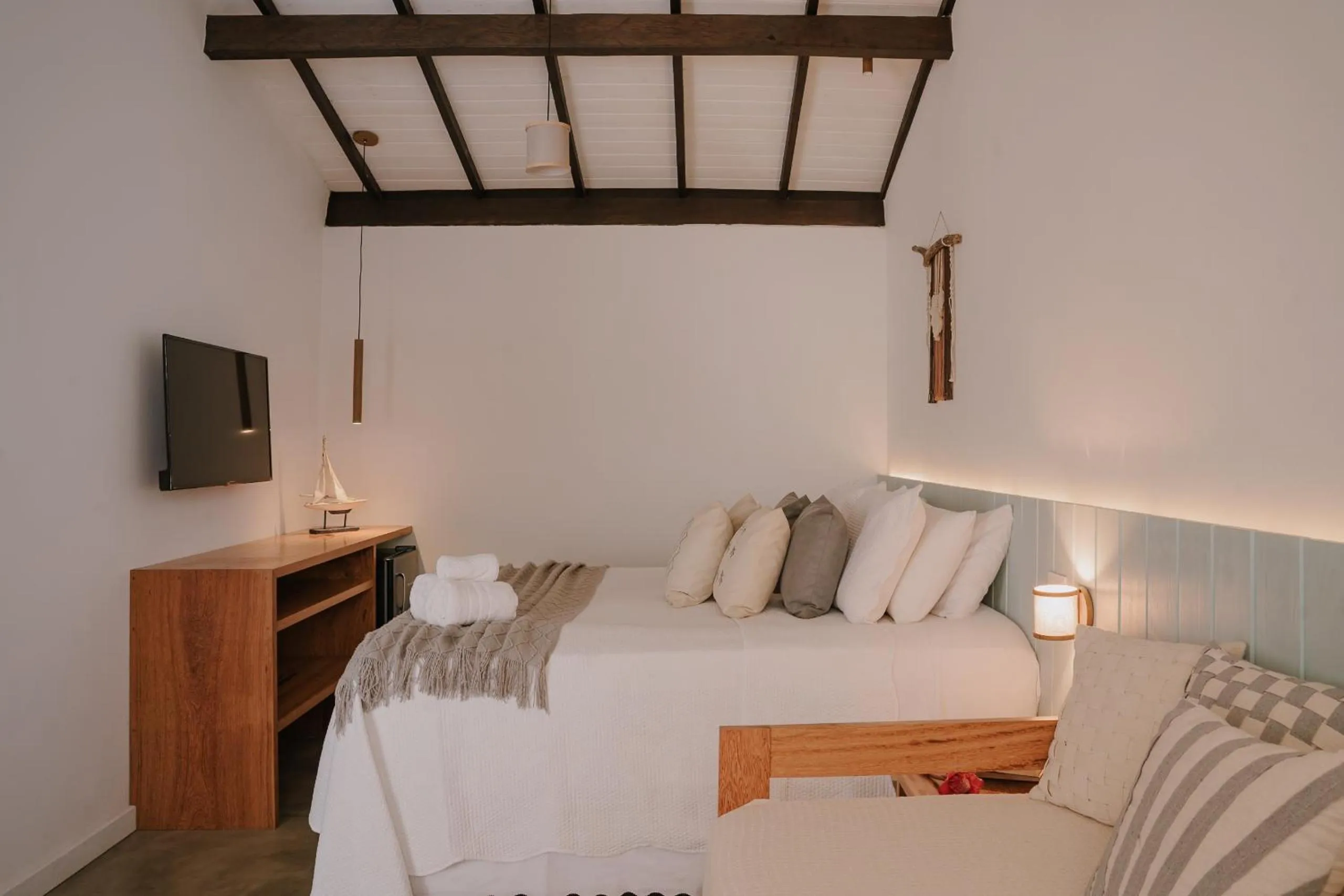 Bedroom, Bed in Aqualtune Pousada