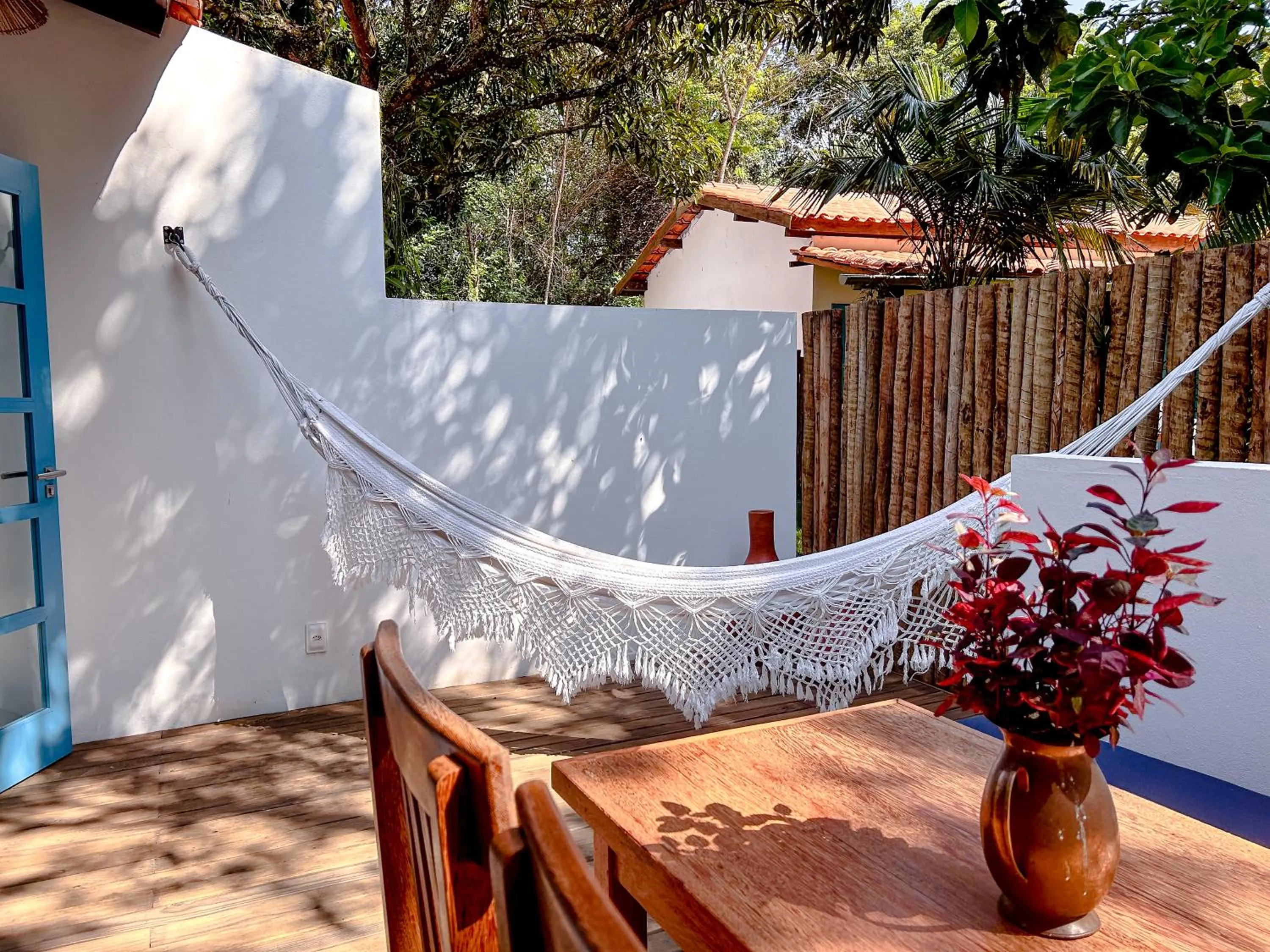 Patio in Aqualtune Pousada