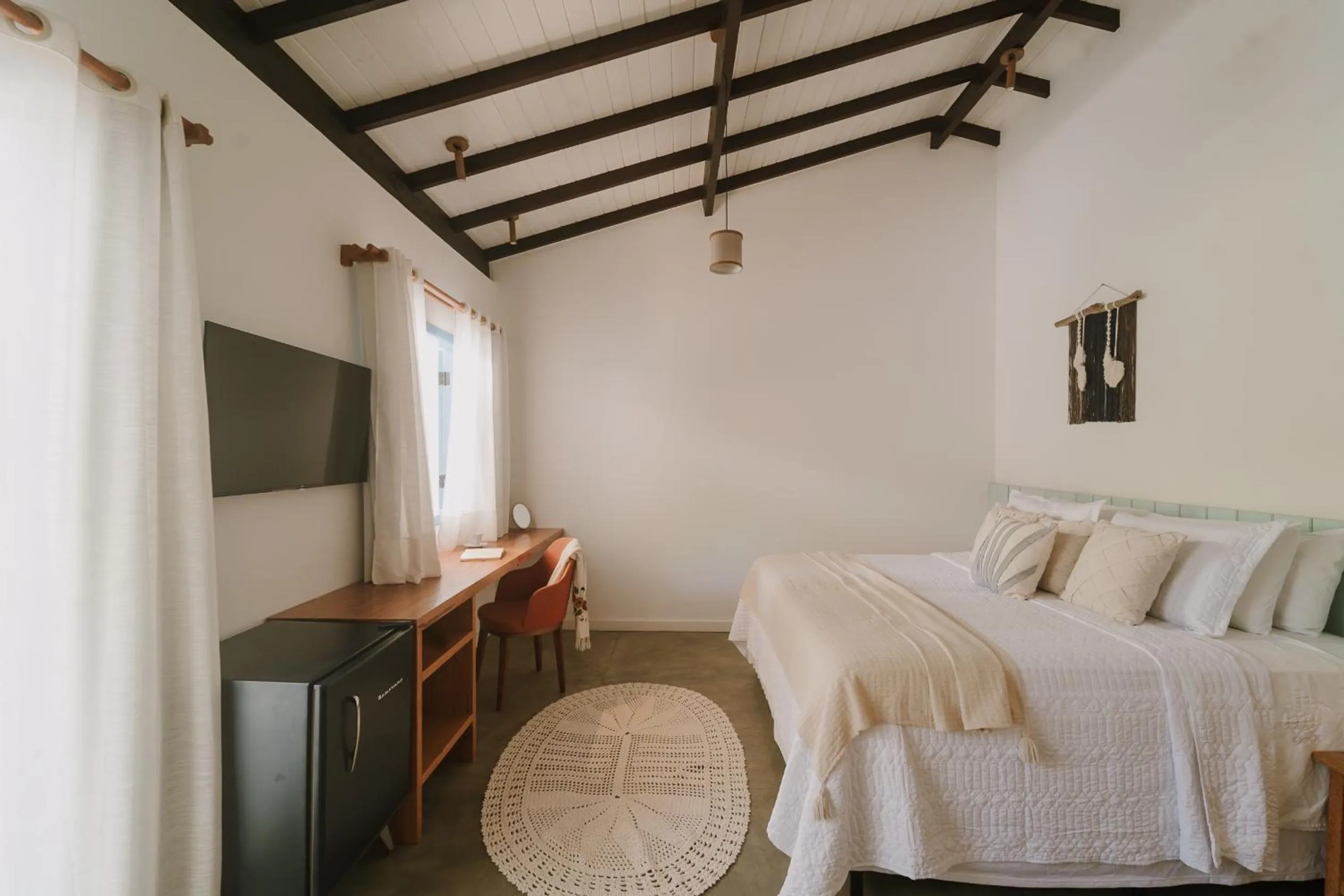 Bedroom, Bed in Aqualtune Pousada