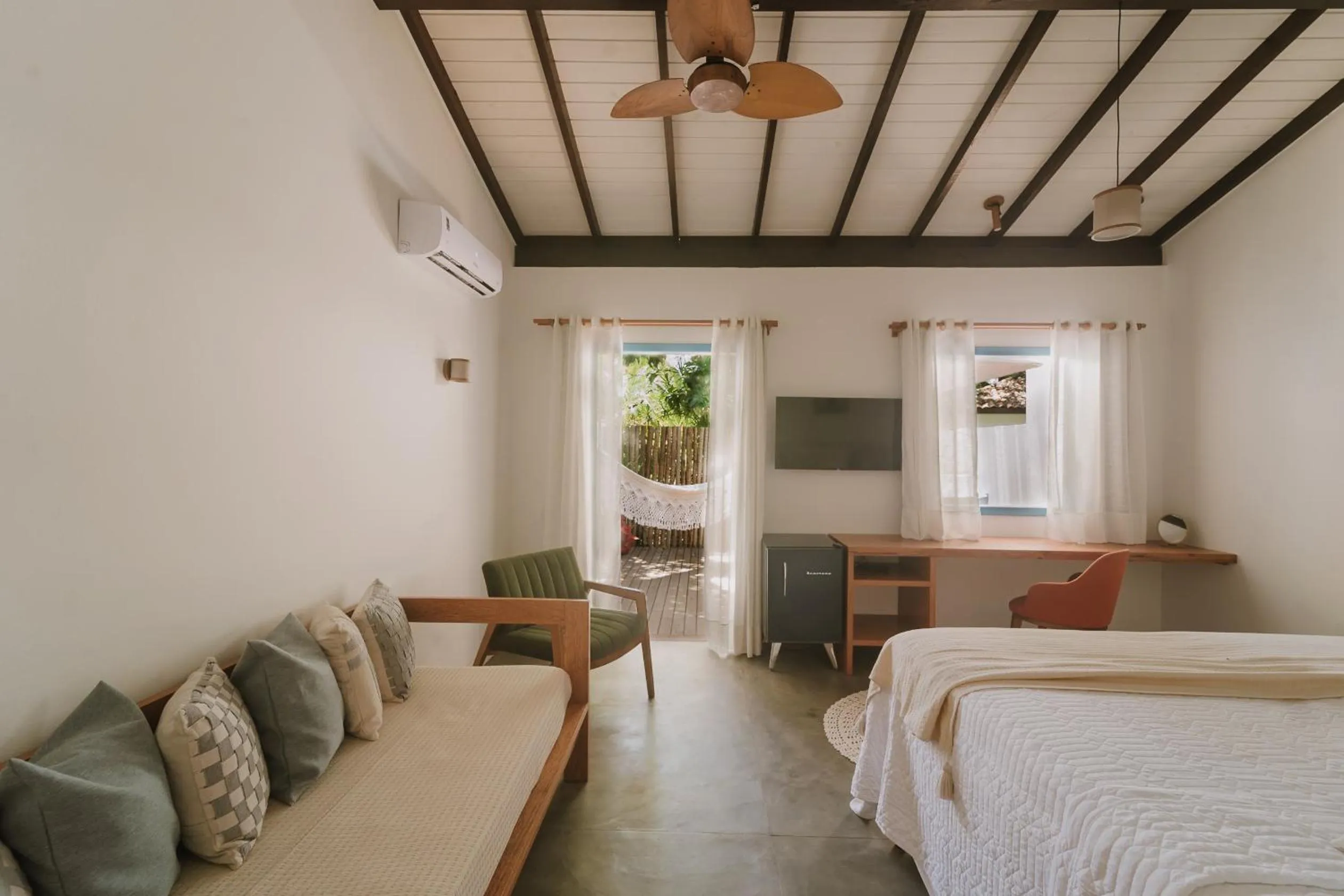 Bedroom, Bed in Aqualtune Pousada