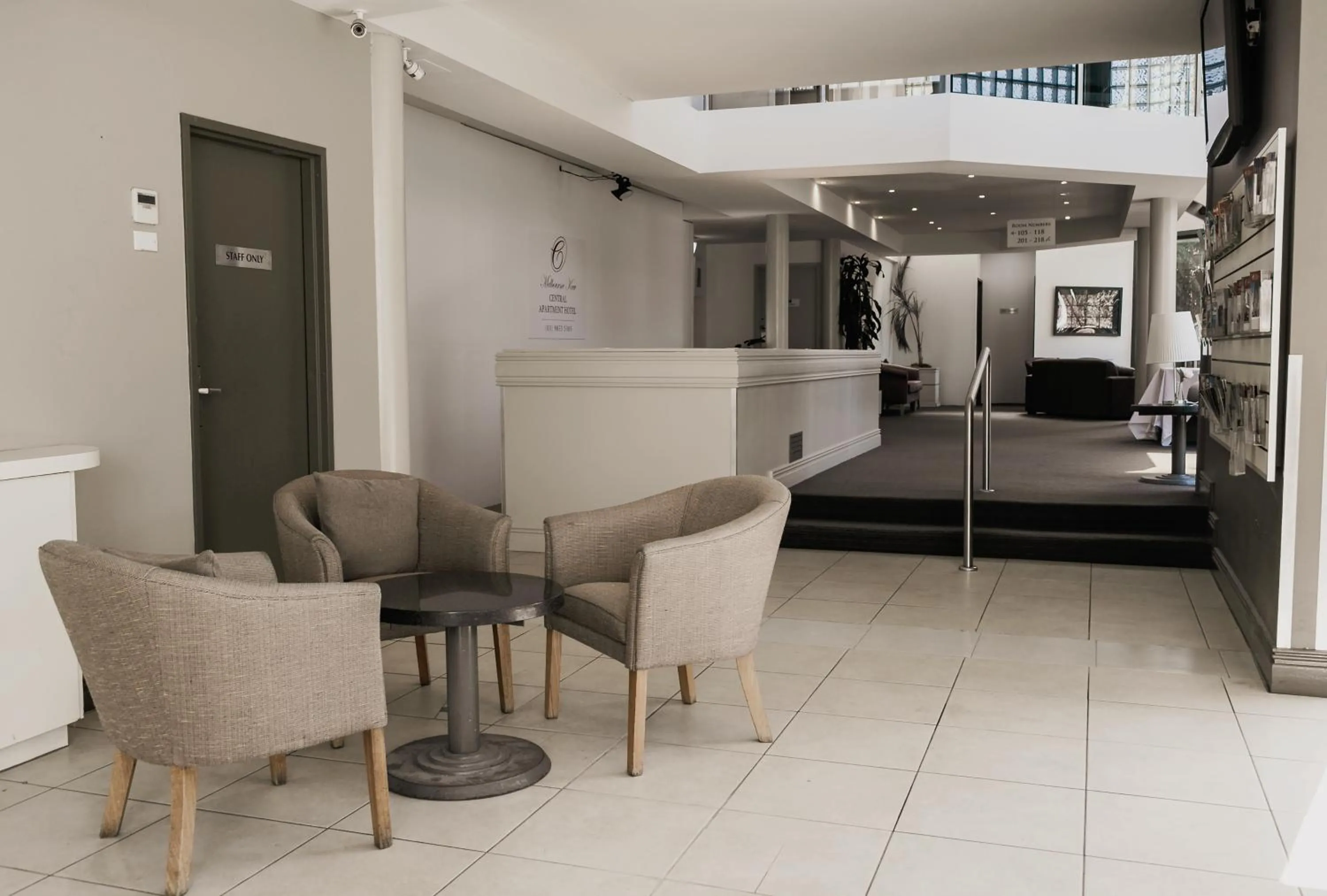 Lobby or reception in Melbourne Kew Central Apartments Official