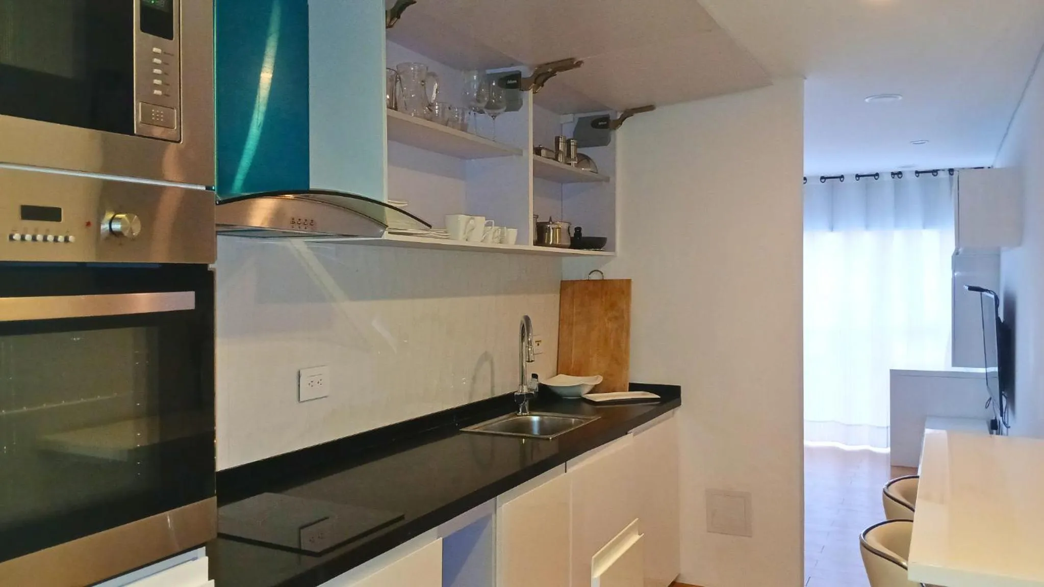 Kitchen or kitchenette in Monir Usaquén Bogotá