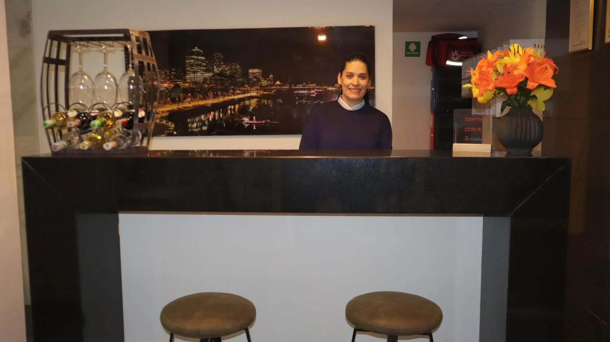 Lobby or reception in Monir Usaquén Bogotá