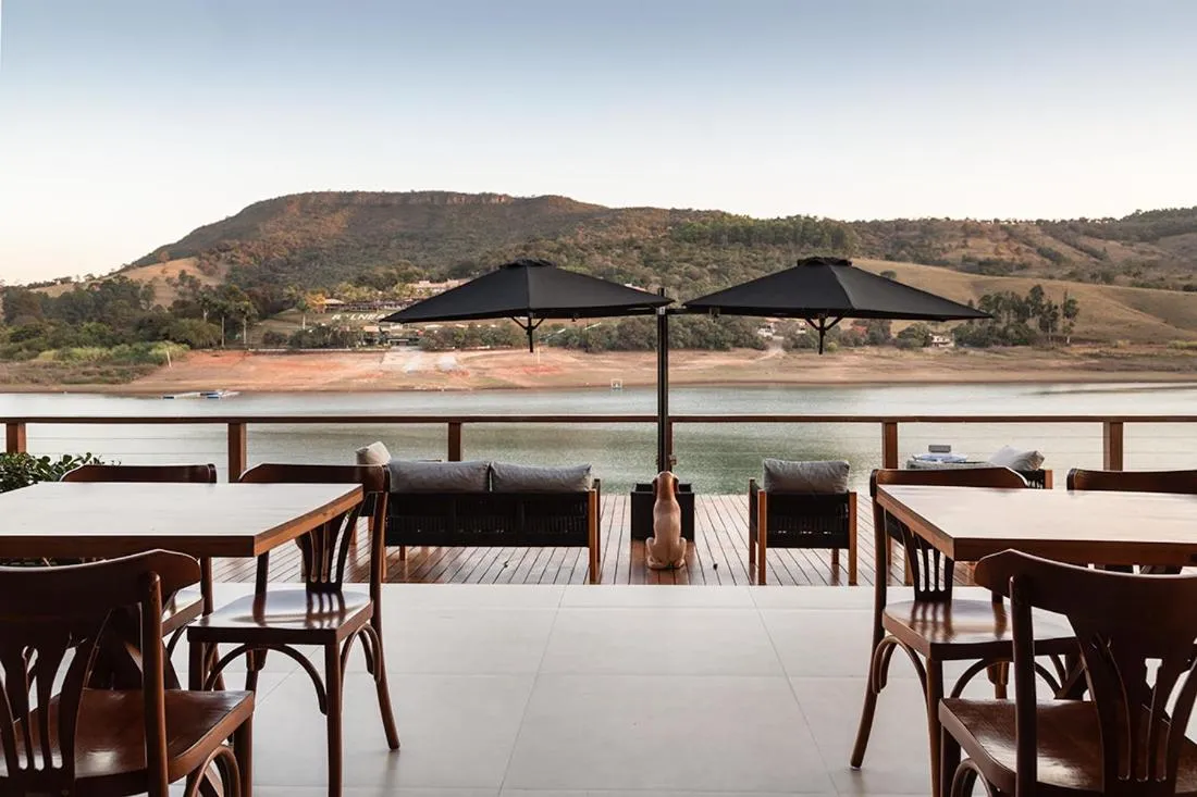 Lake view in Pousada Noah