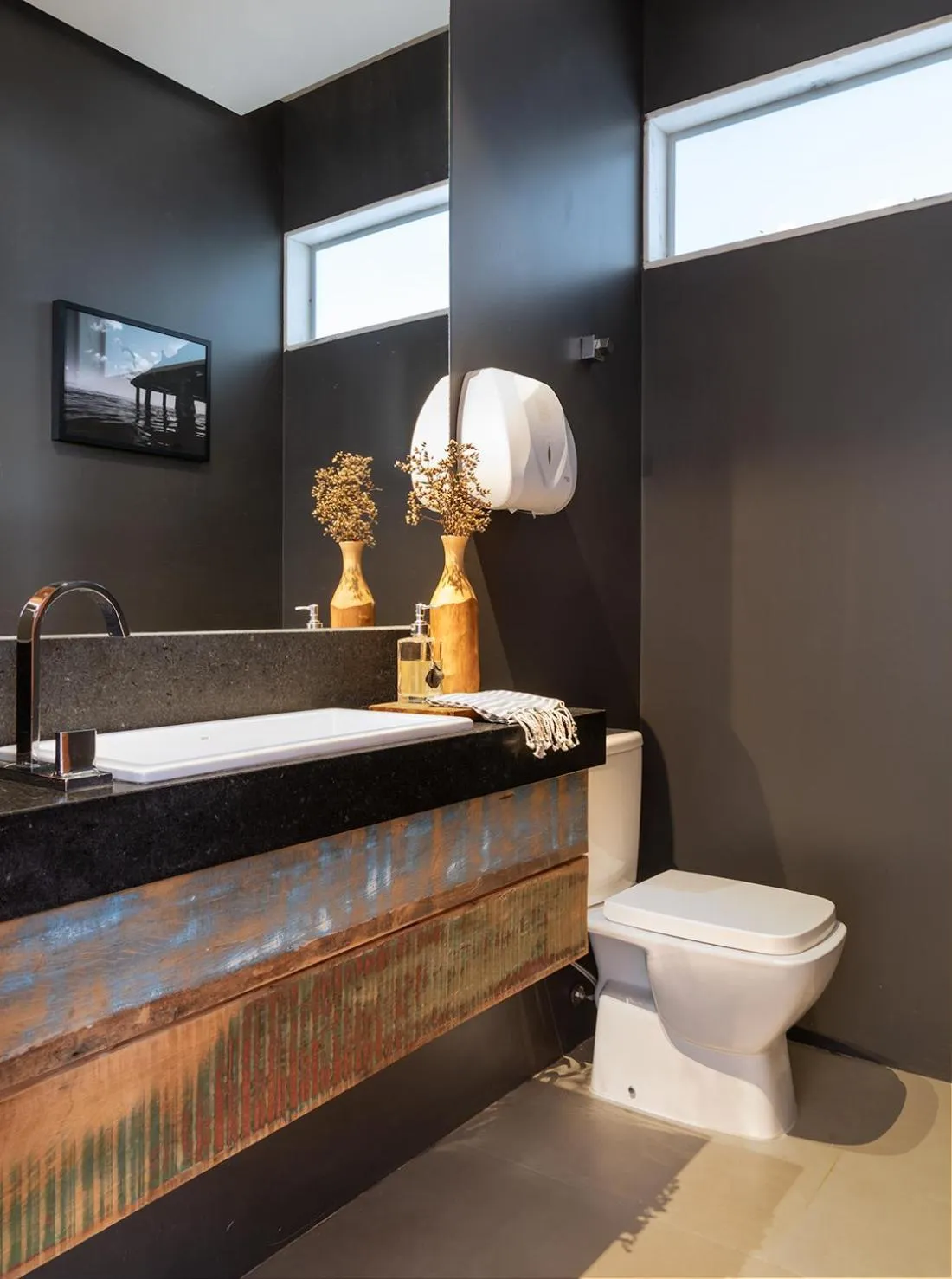 Toilet in Pousada Noah