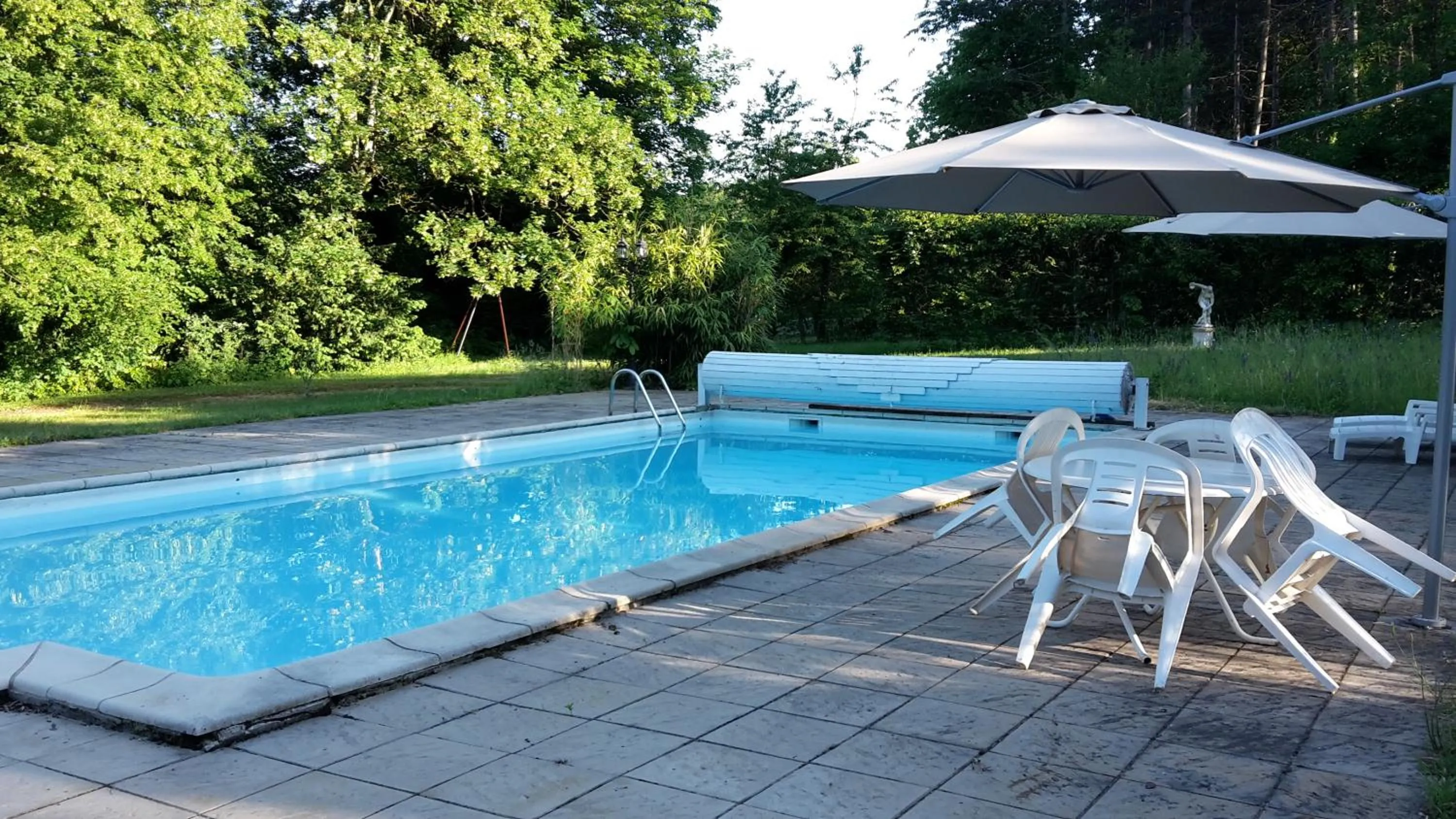 Swimming pool in Le Chateau de Prauthoy