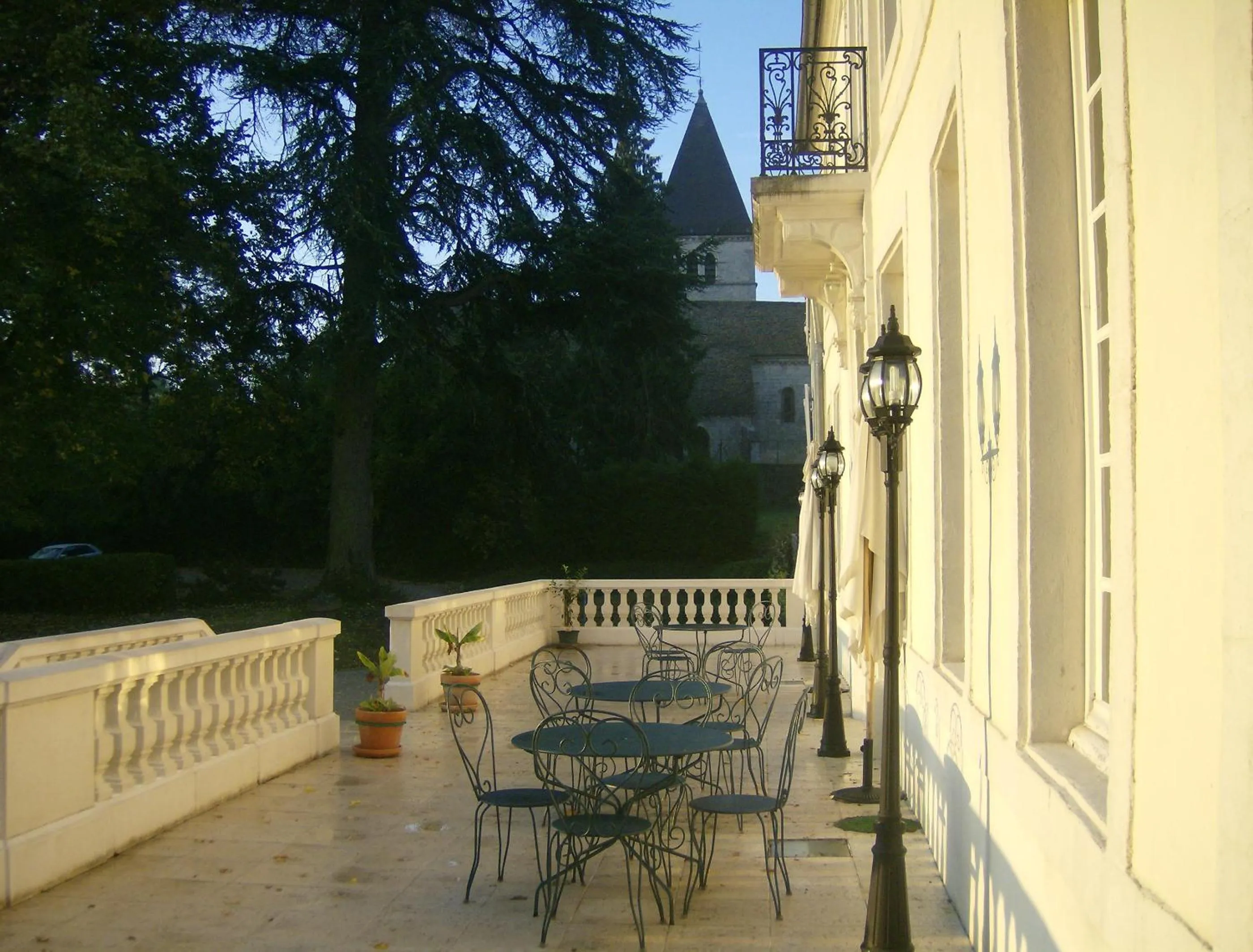 Patio in Le Chateau de Prauthoy