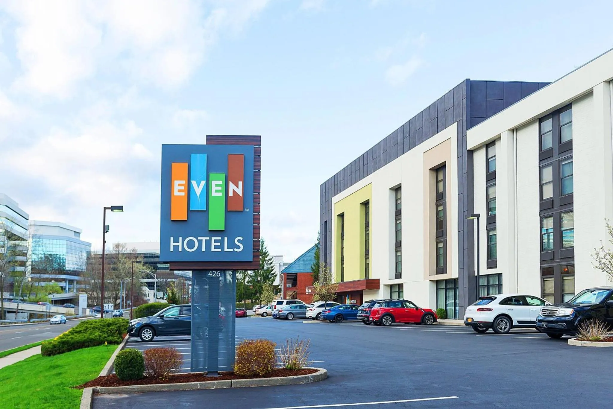 Property building in EVEN Hotel Norwalk by IHG