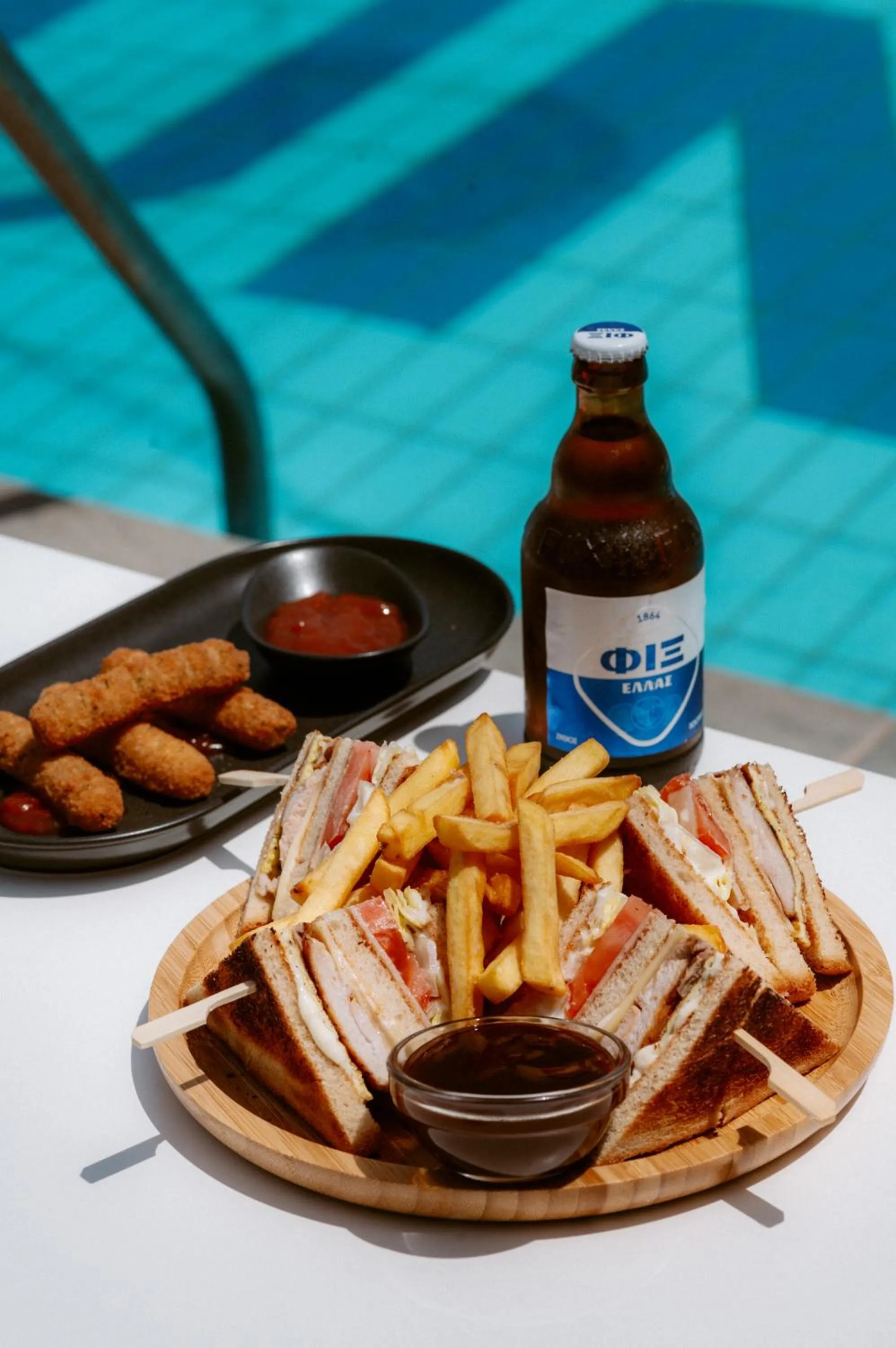 Food close-up in Sunrise Hotel