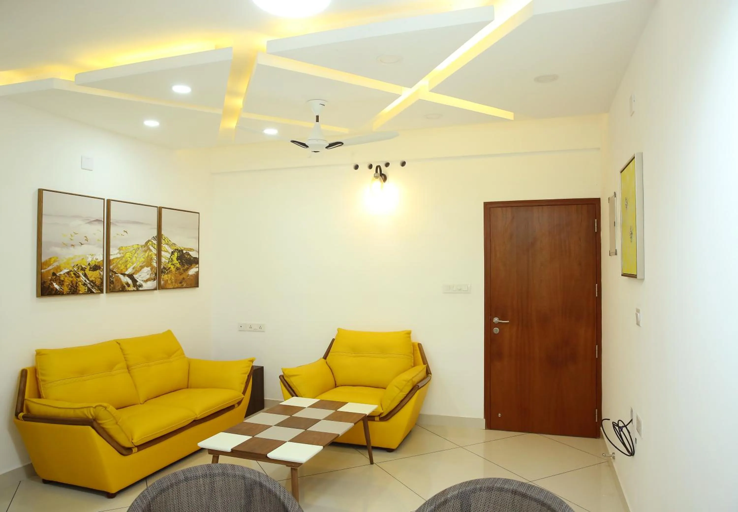 Living room in Eden Isle Luxury Service Apartment