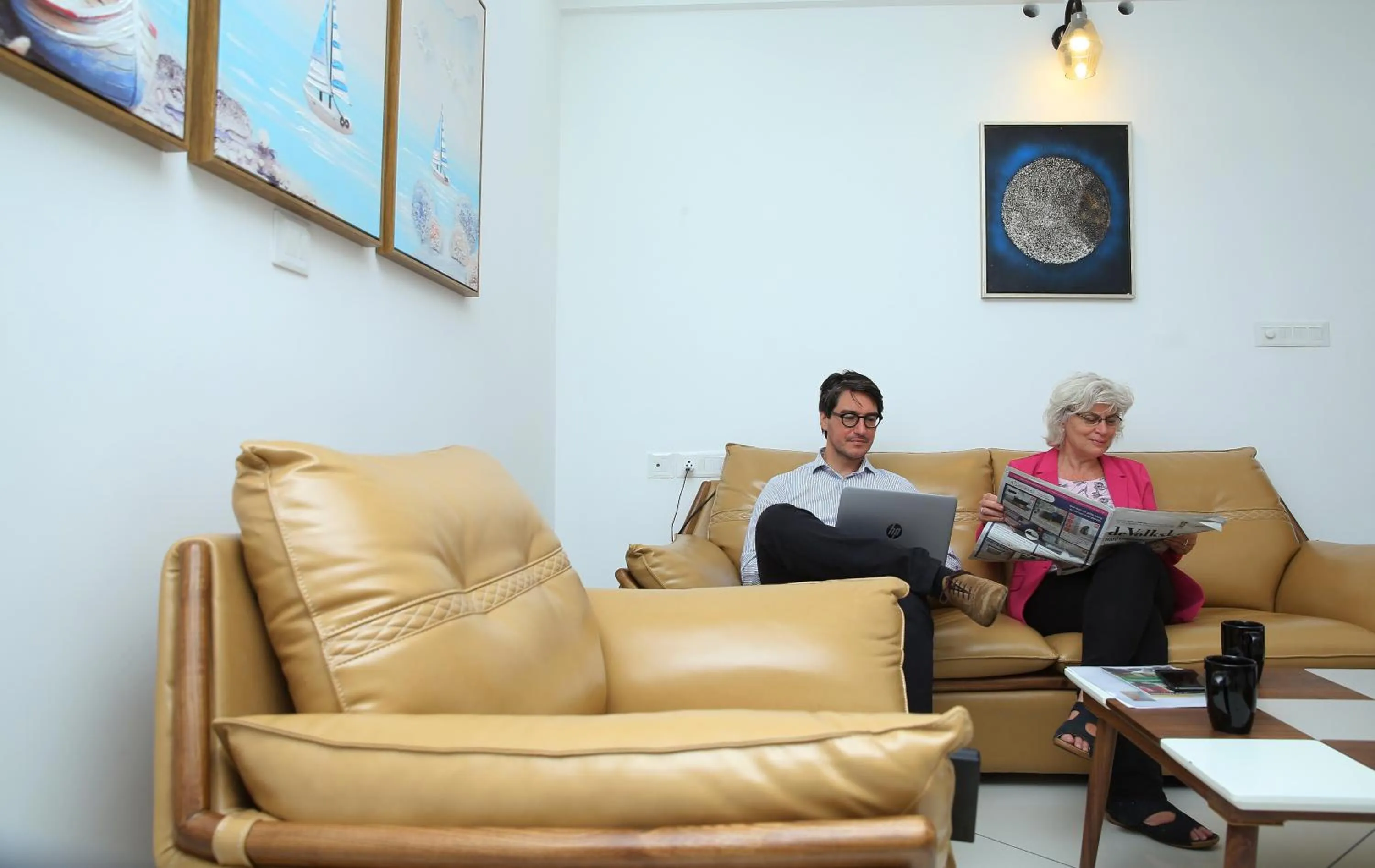 Living room in Eden Isle Luxury Service Apartment