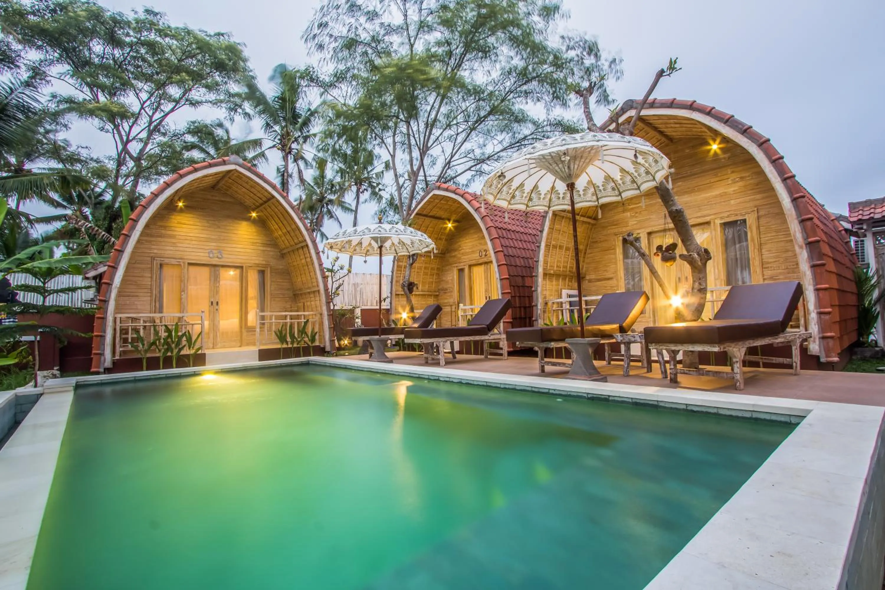 Property building in Puri Lumbung Village