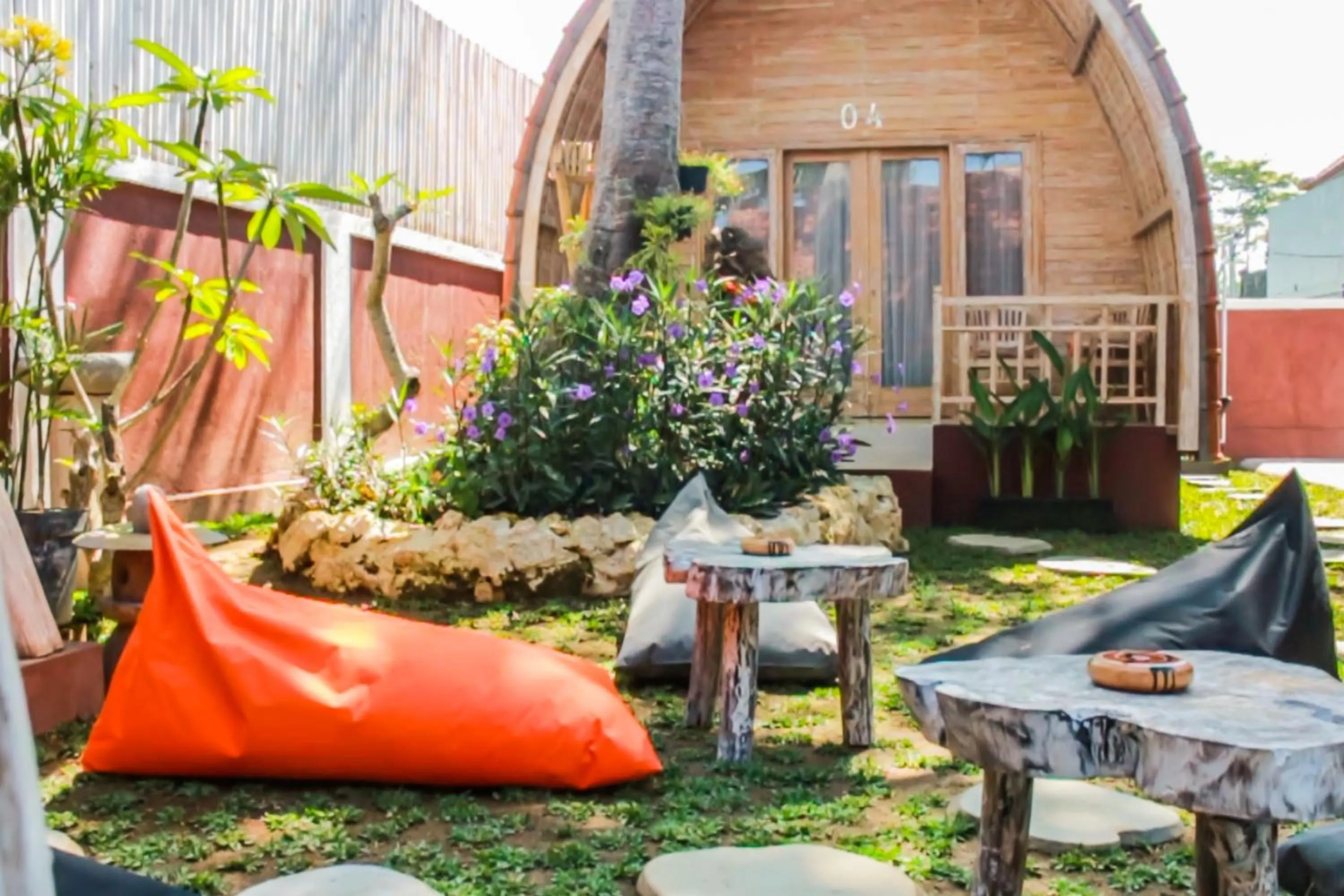 Garden in Puri Lumbung Village