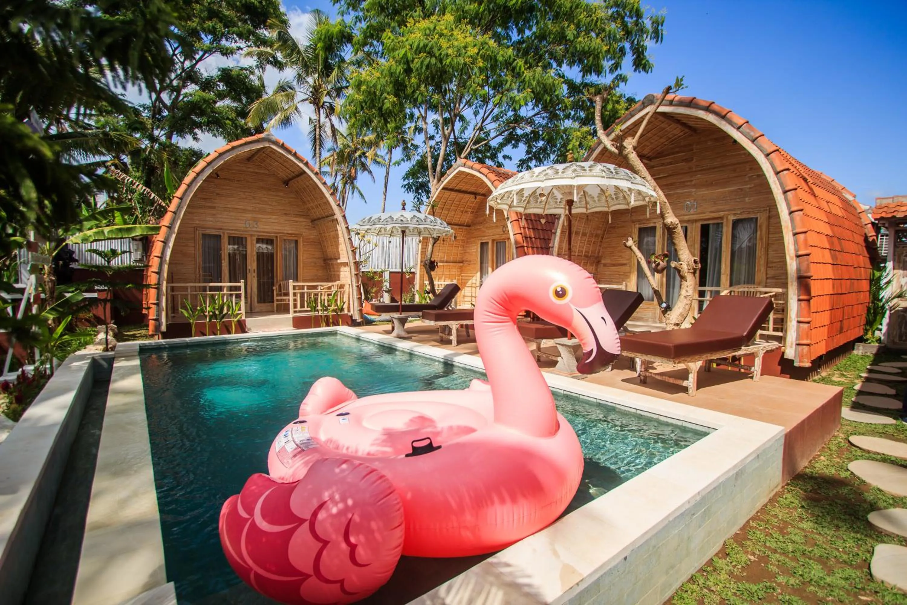 Garden in Puri Lumbung Village