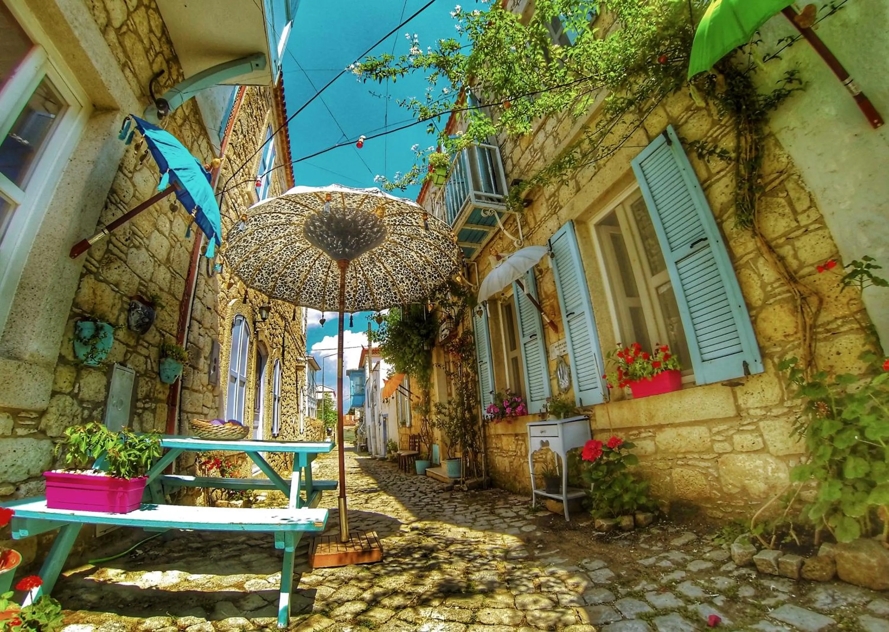 Facade/entrance in Maison d'Azur Alaçatı