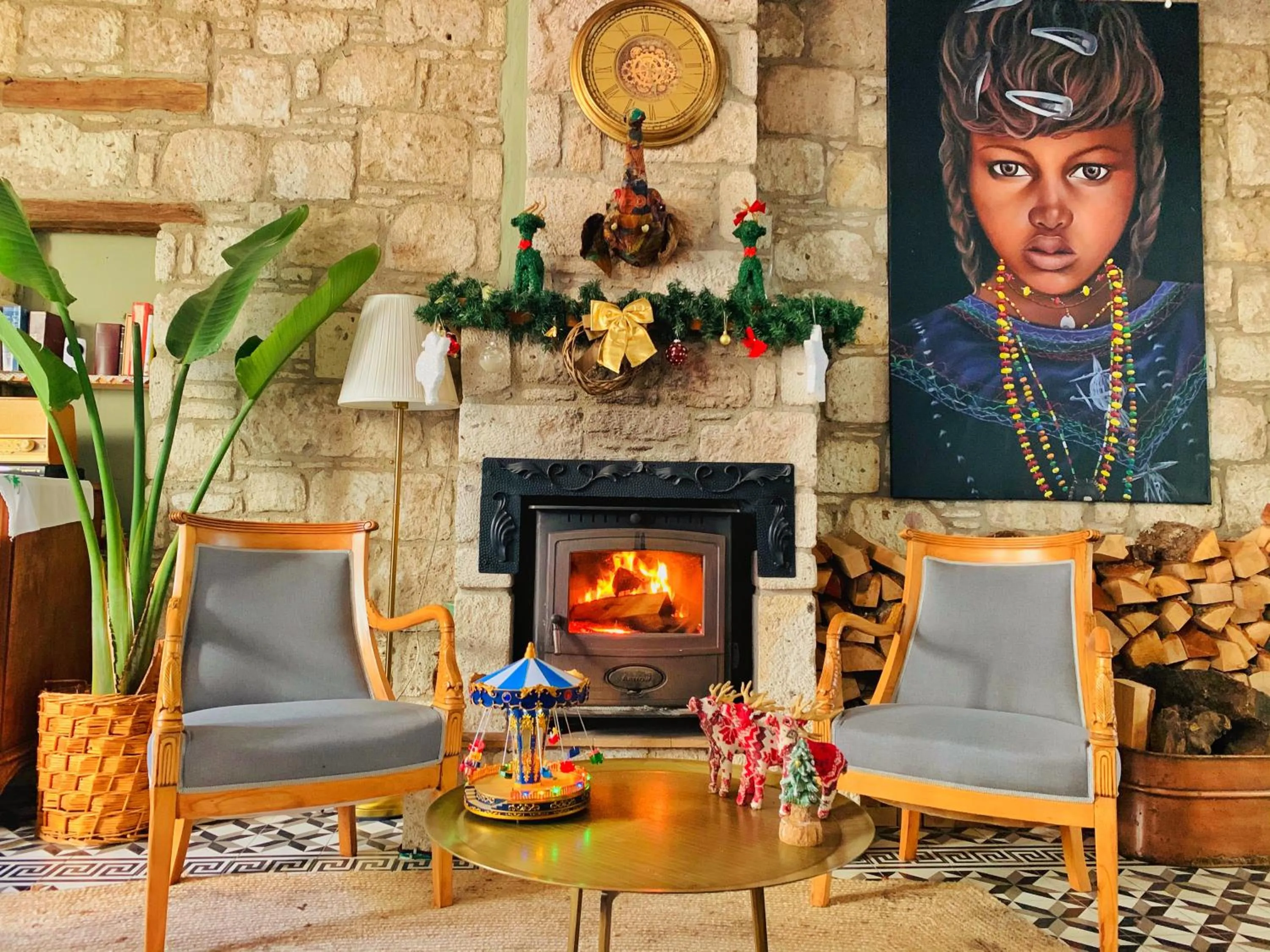 Decorative detail in Maison d'Azur Alaçatı