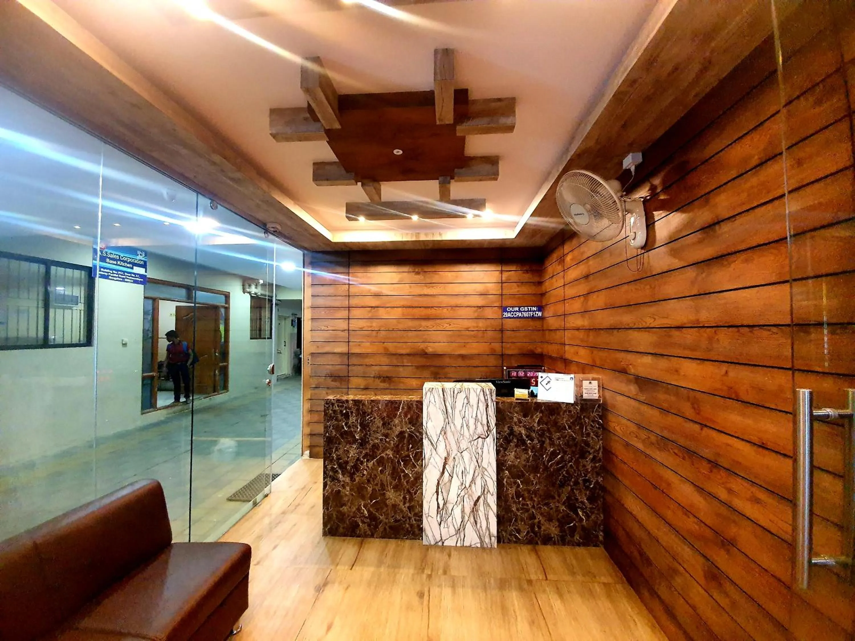Lobby or reception in Veekay Residency