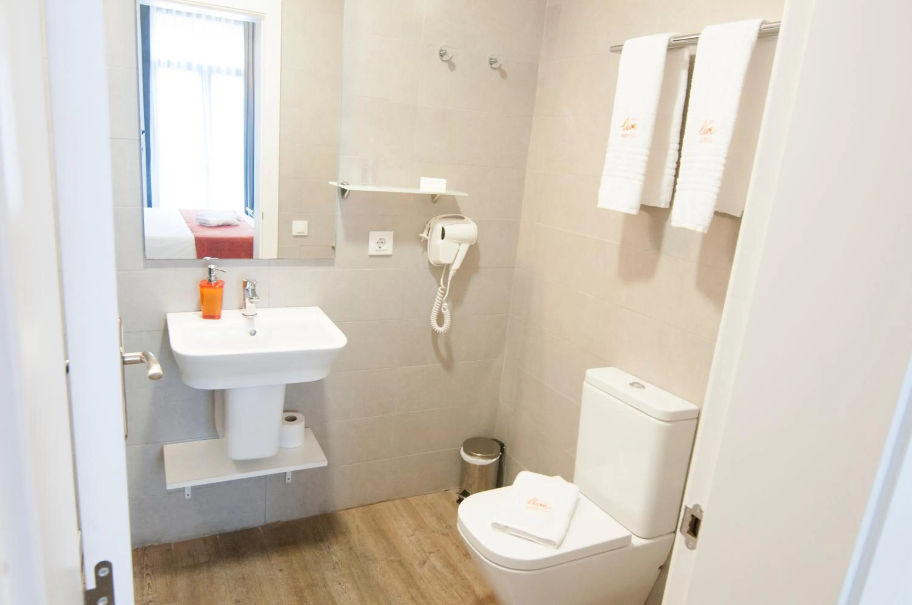 Decorative detail in Hostal Live Barcelona