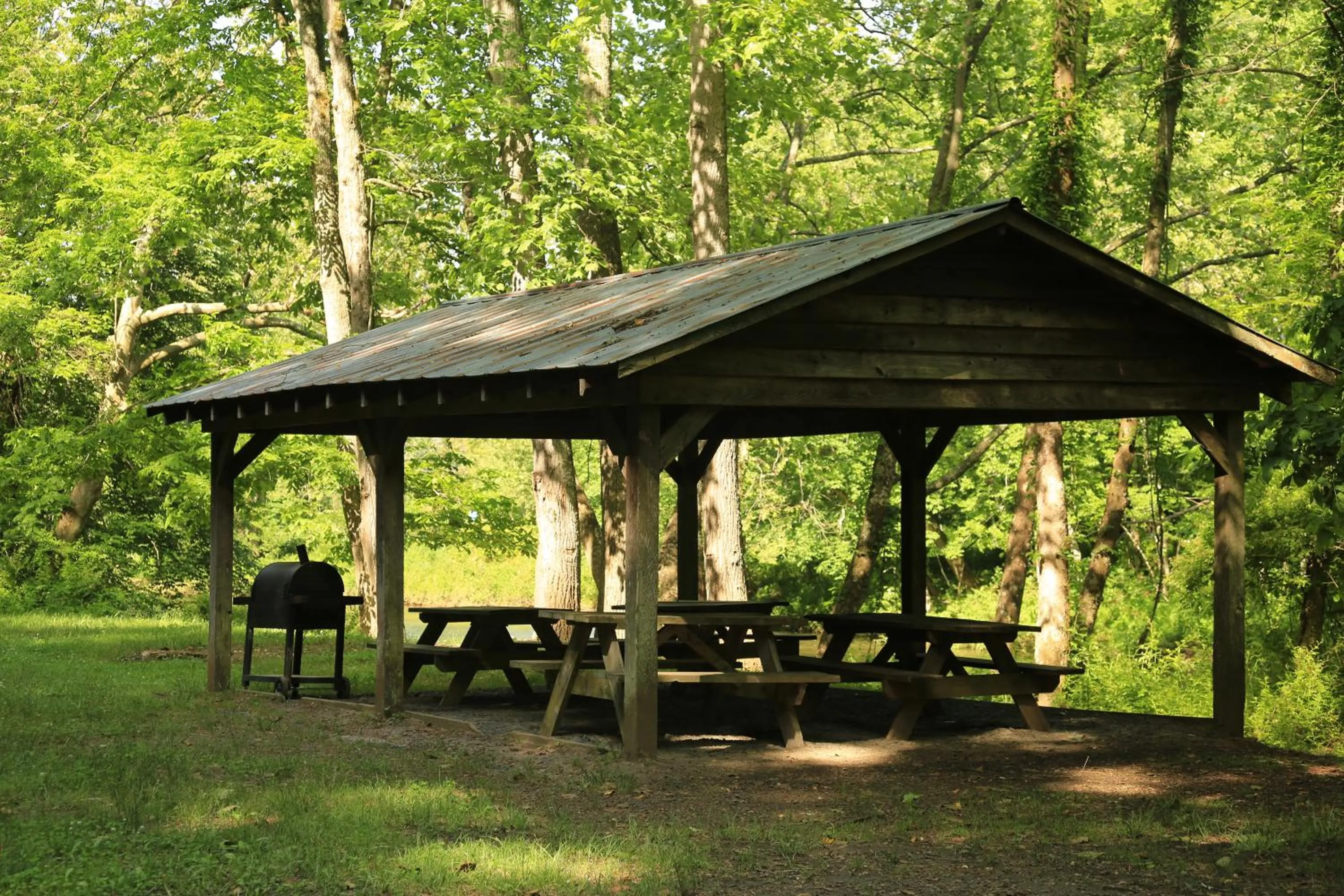 BBQ facilities in Springmaid Mountain Retreat & Stables