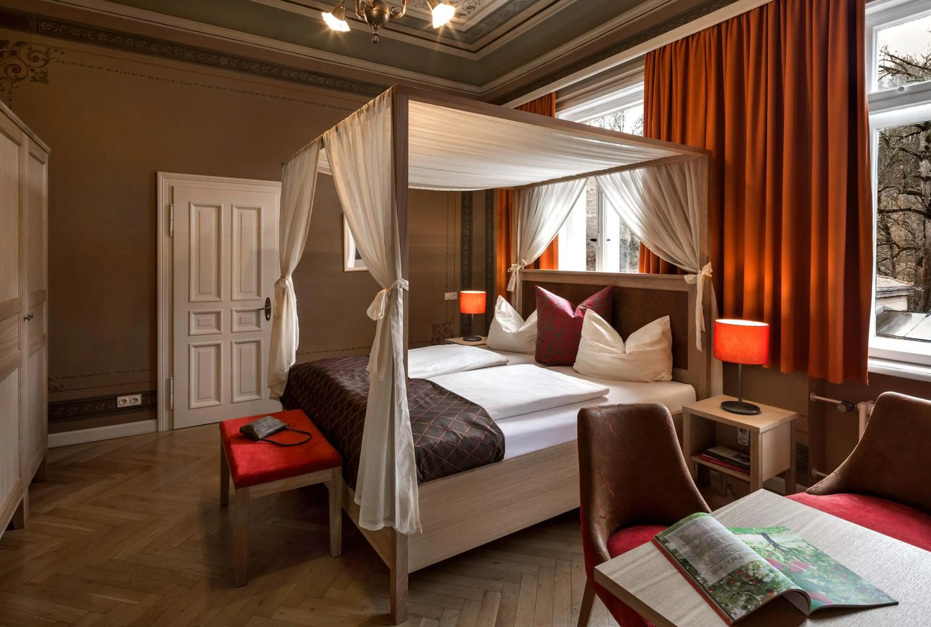 Bedroom, Bed in Wildbad Rothenburg