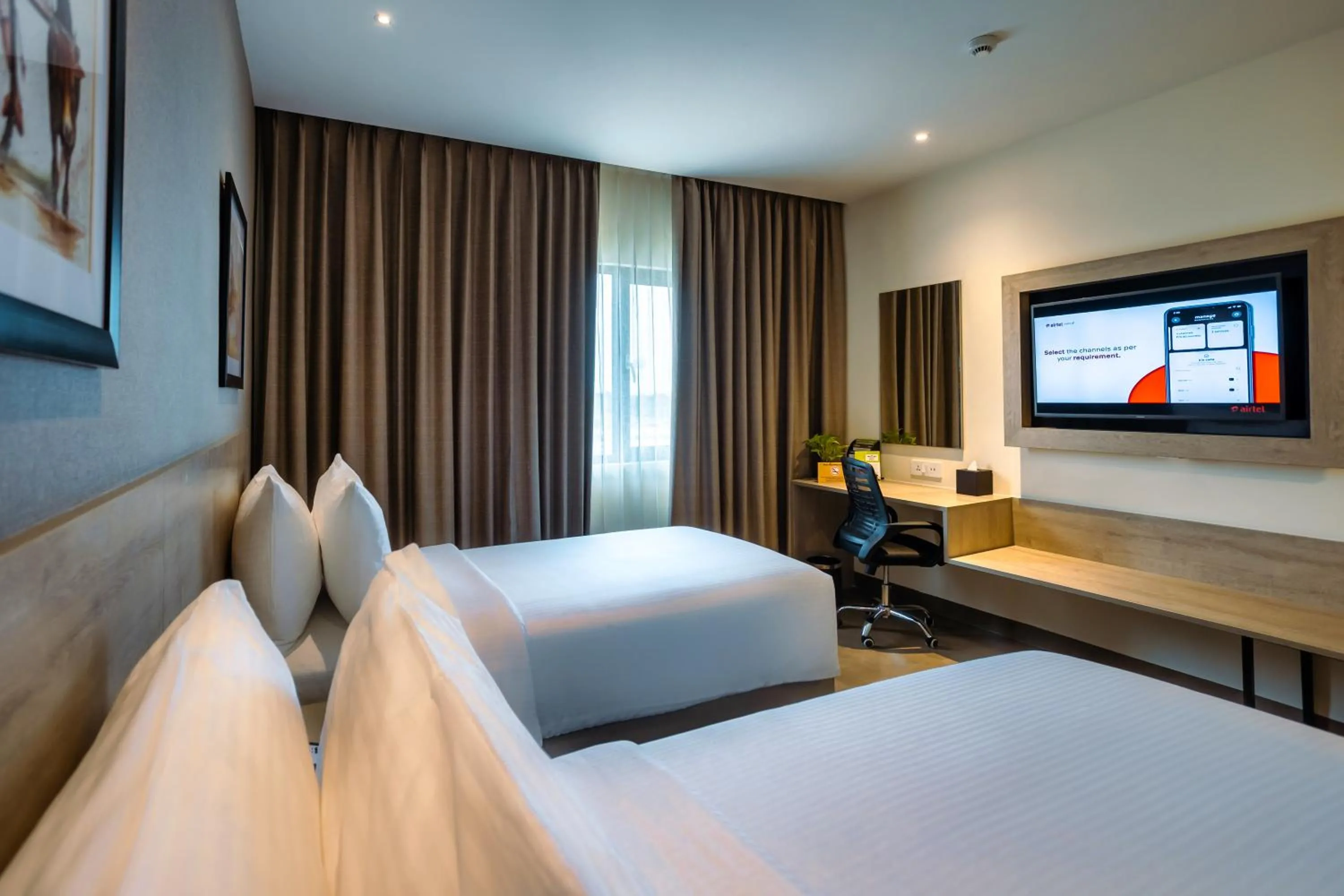 Bed in Amika Hotel,Madurai - Near Airport