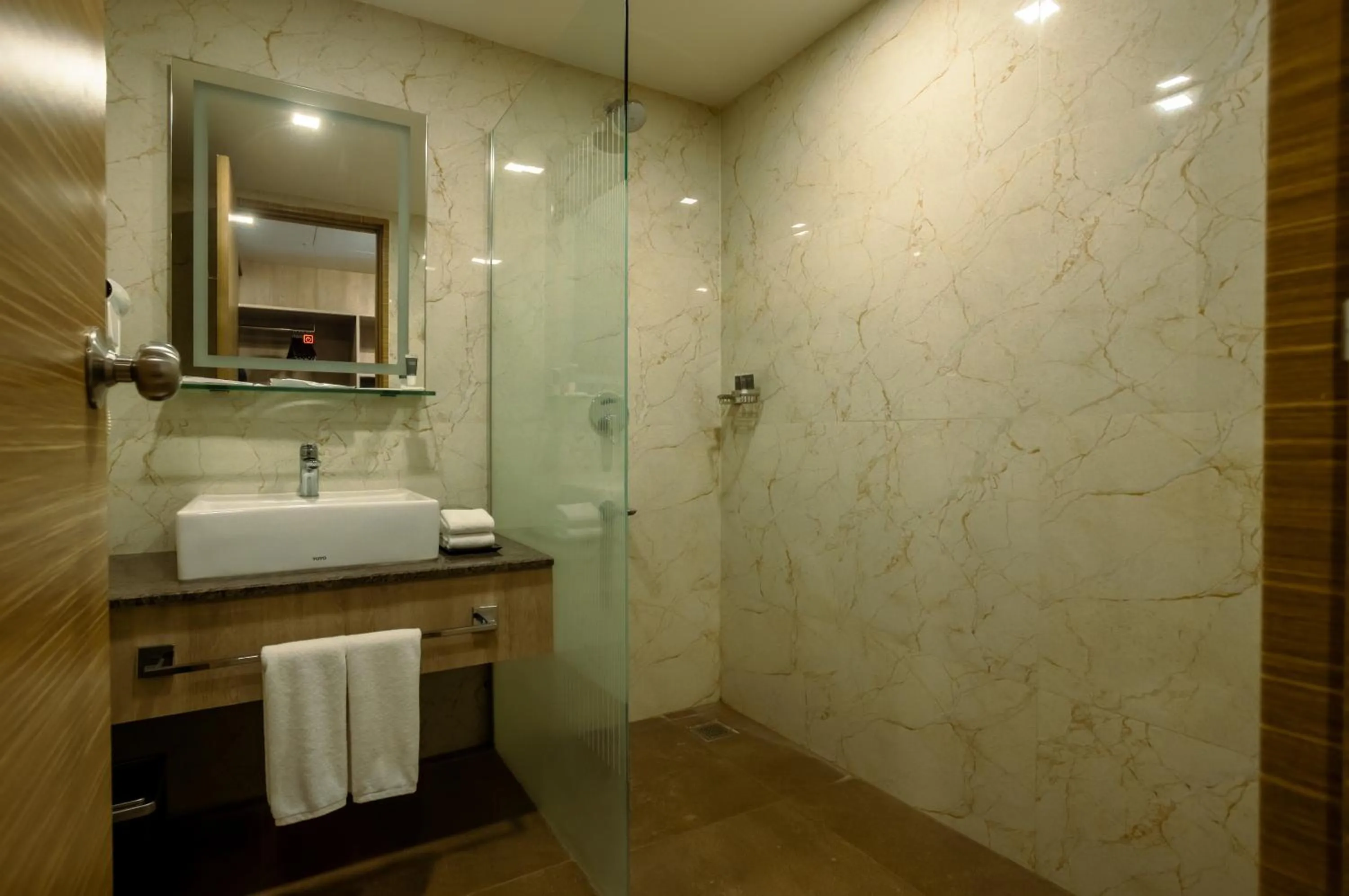 Bathroom in Amika Hotel,Madurai - Near Airport