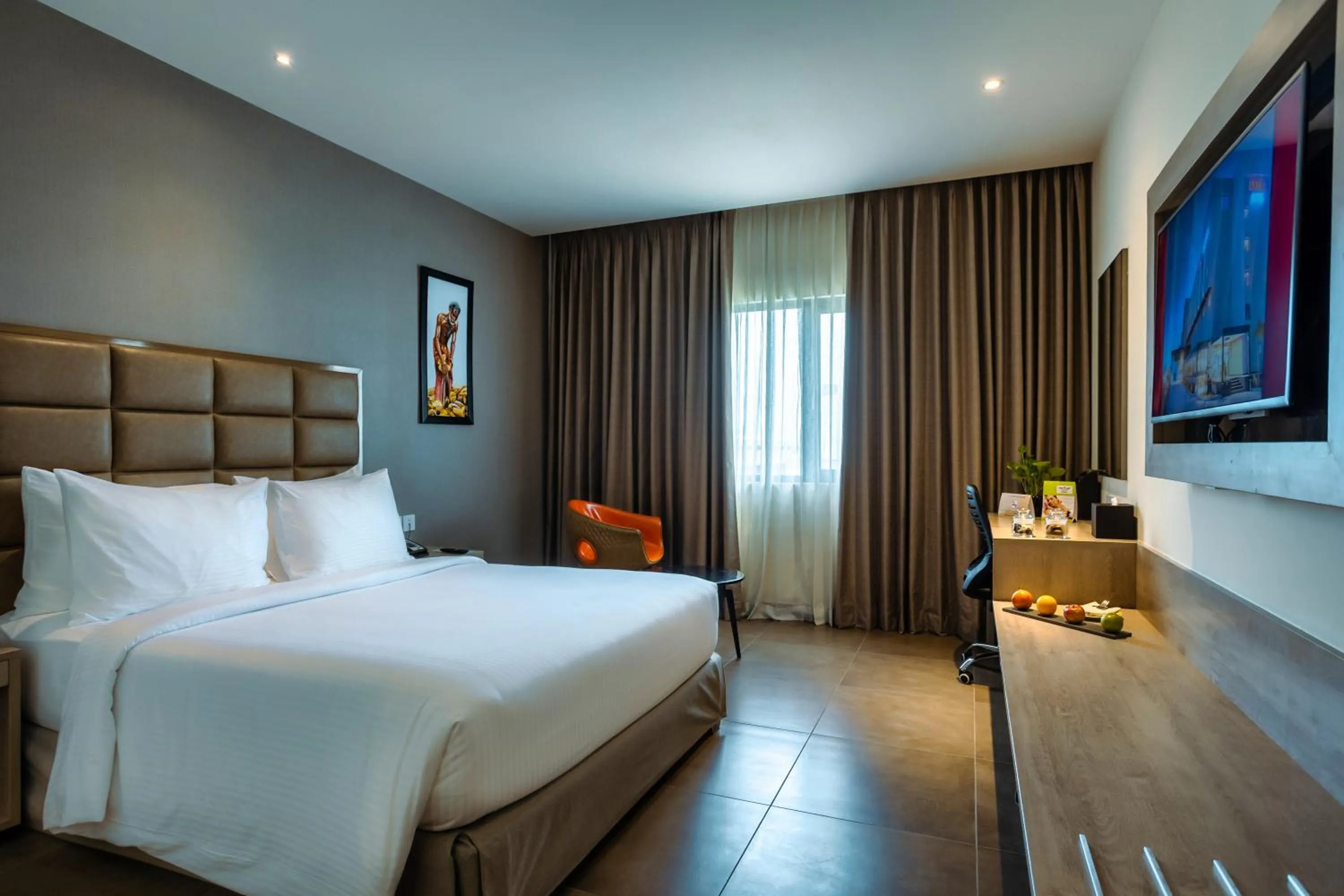 Photo of the whole room, Bed in Amika Hotel,Madurai - Near Airport