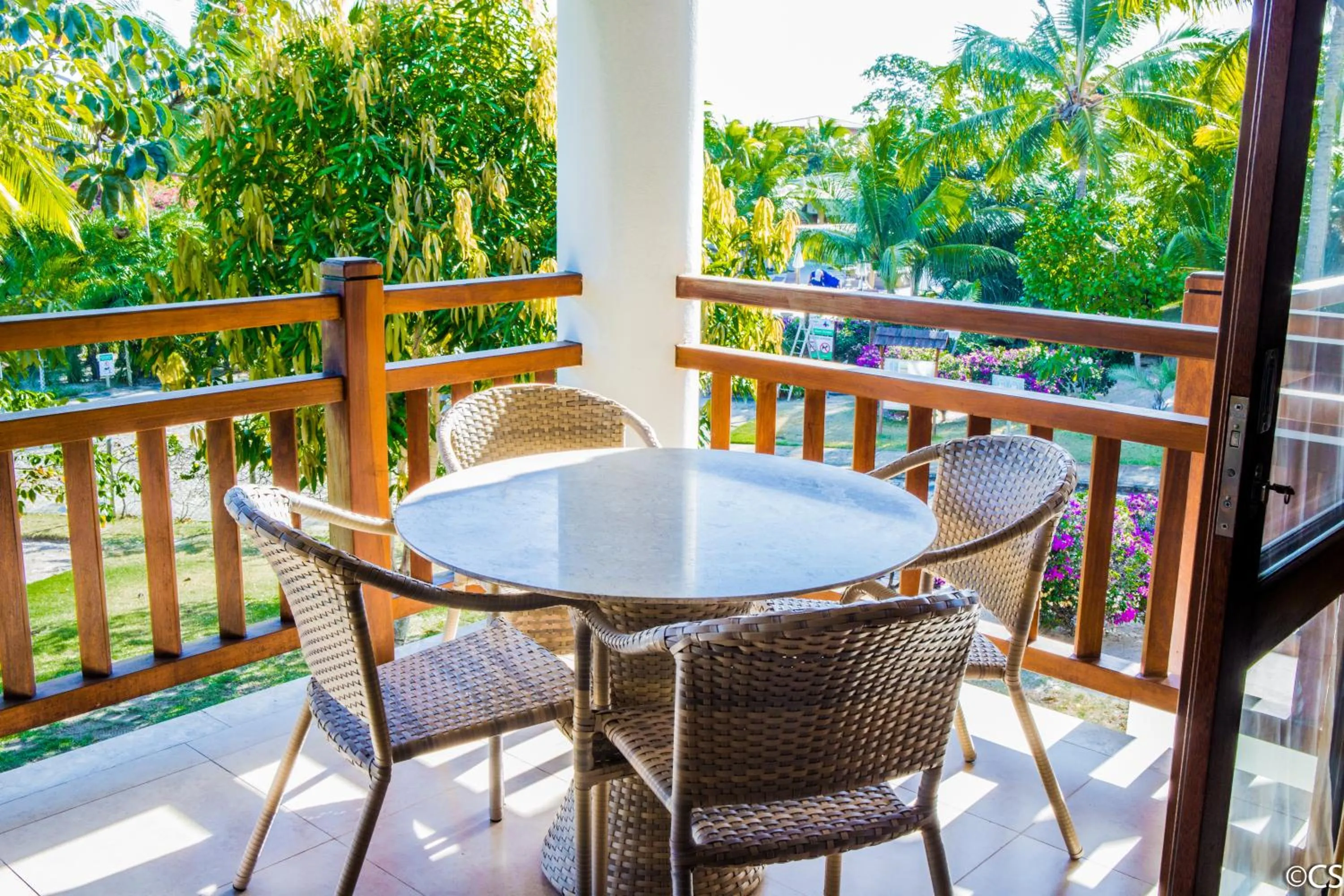 Balcony/Terrace in Apartamento Terraco Buganvilias - Reserva Imbassai