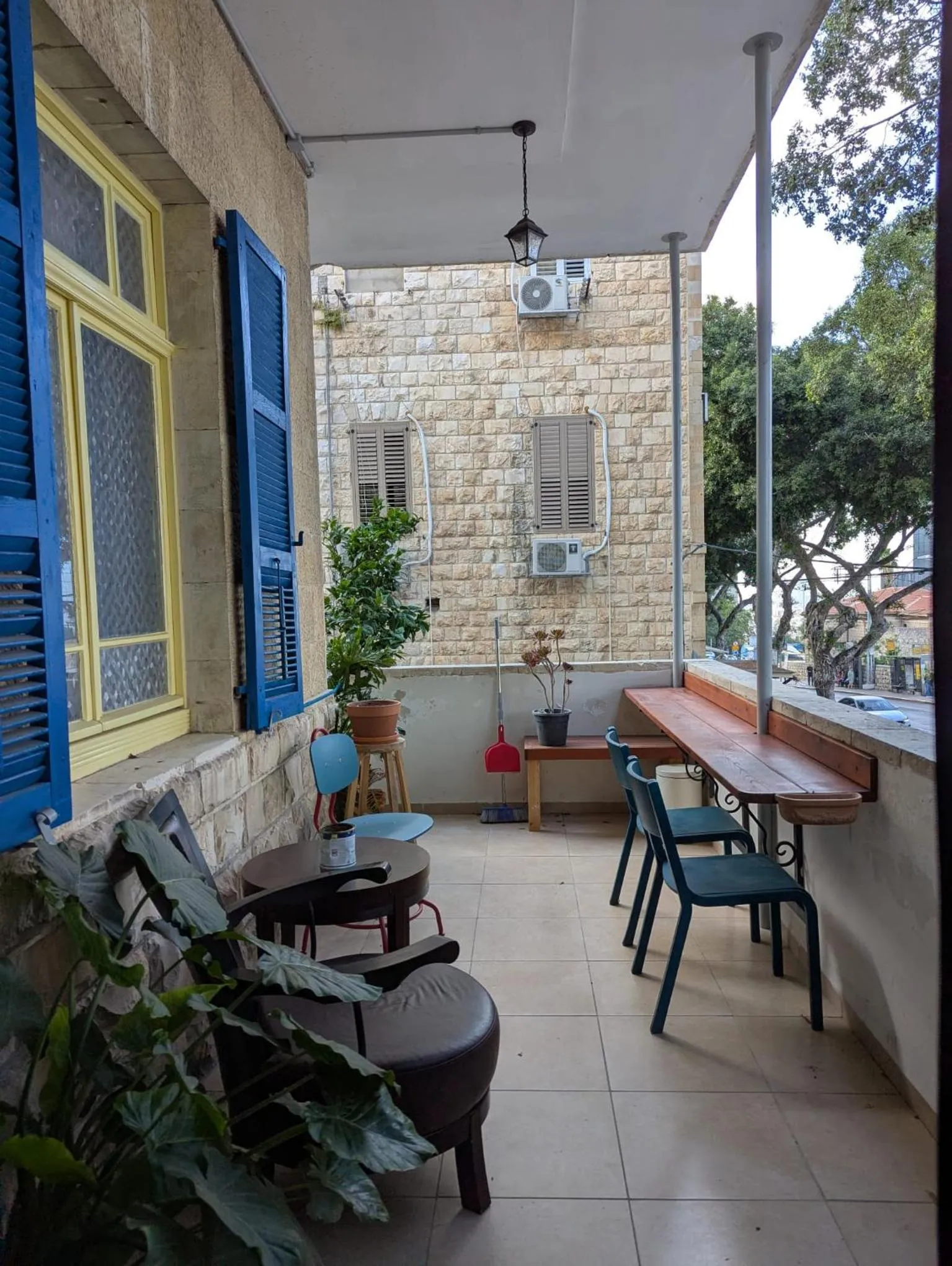 Balcony/Terrace in Hostel Roks