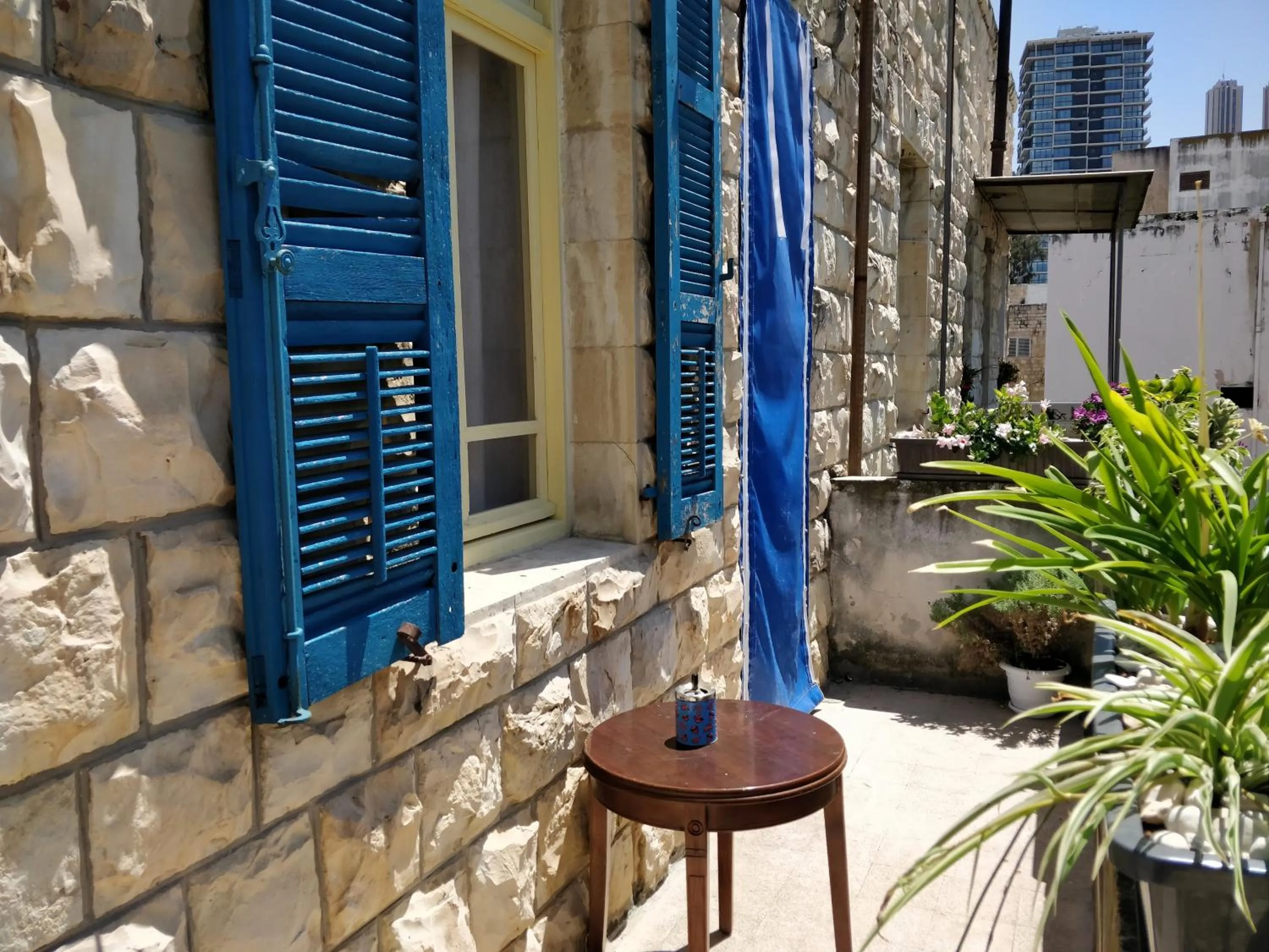 Balcony/Terrace in Hostel Roks