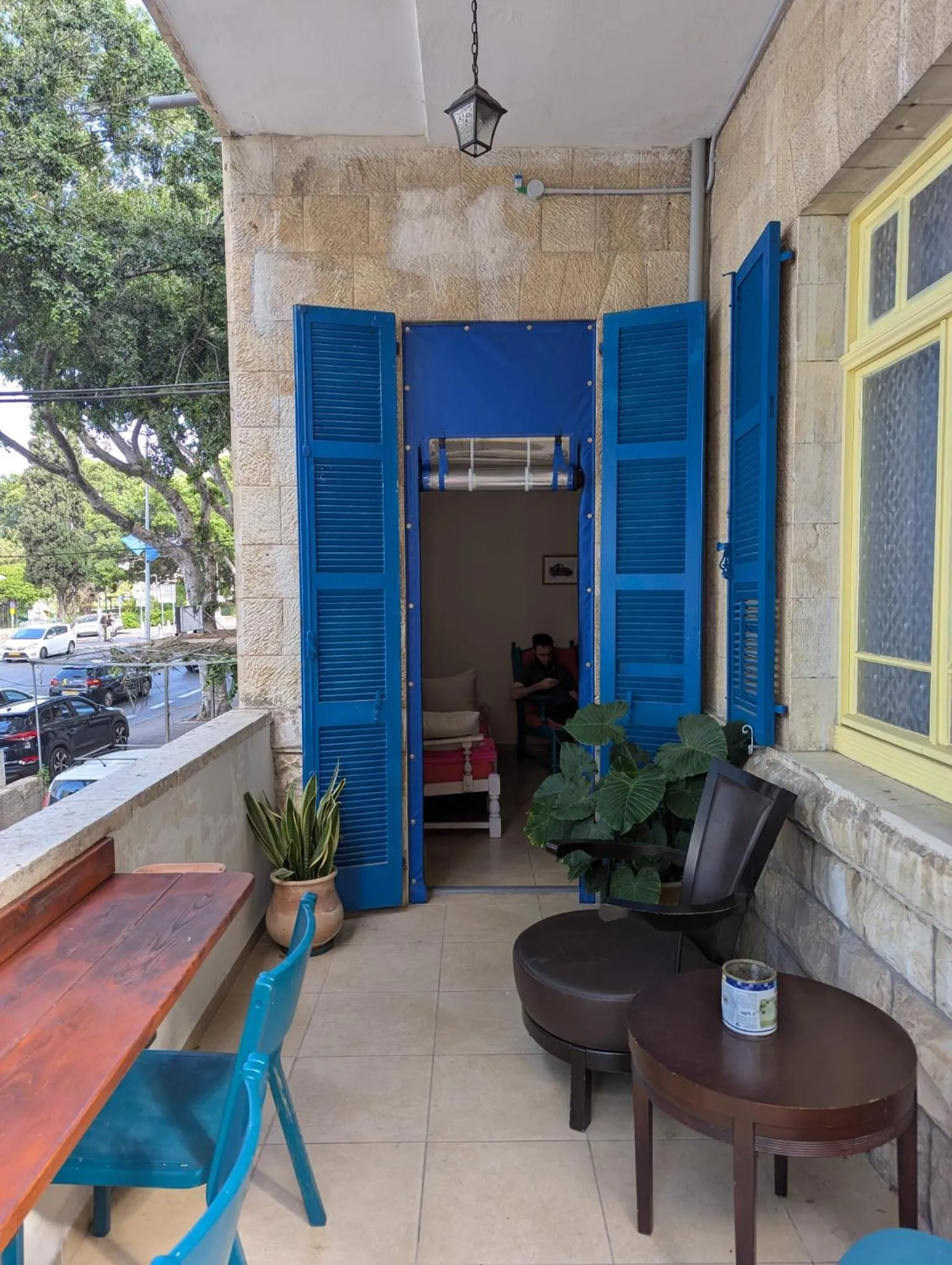 Balcony/Terrace in Hostel Roks