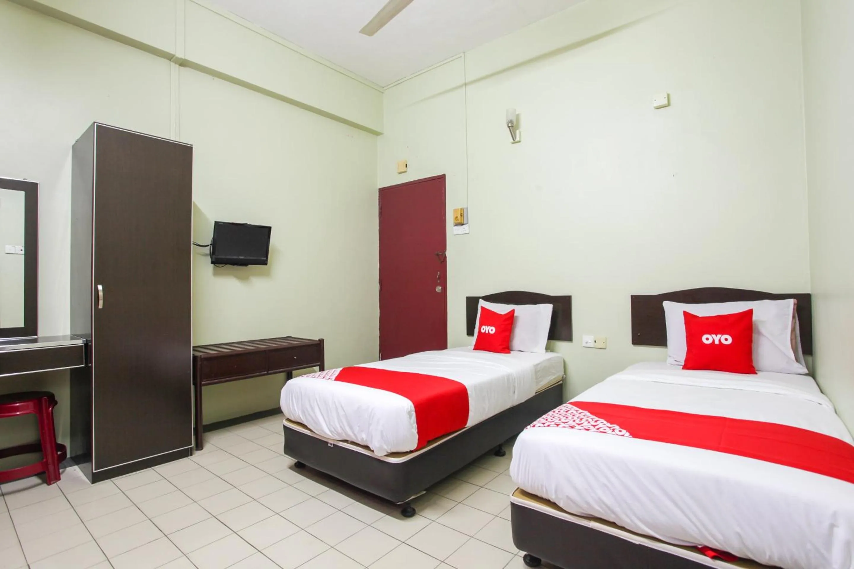 Bedroom, Bed in OYO 89549 Casavilla Hotel (city Centre) Taiping