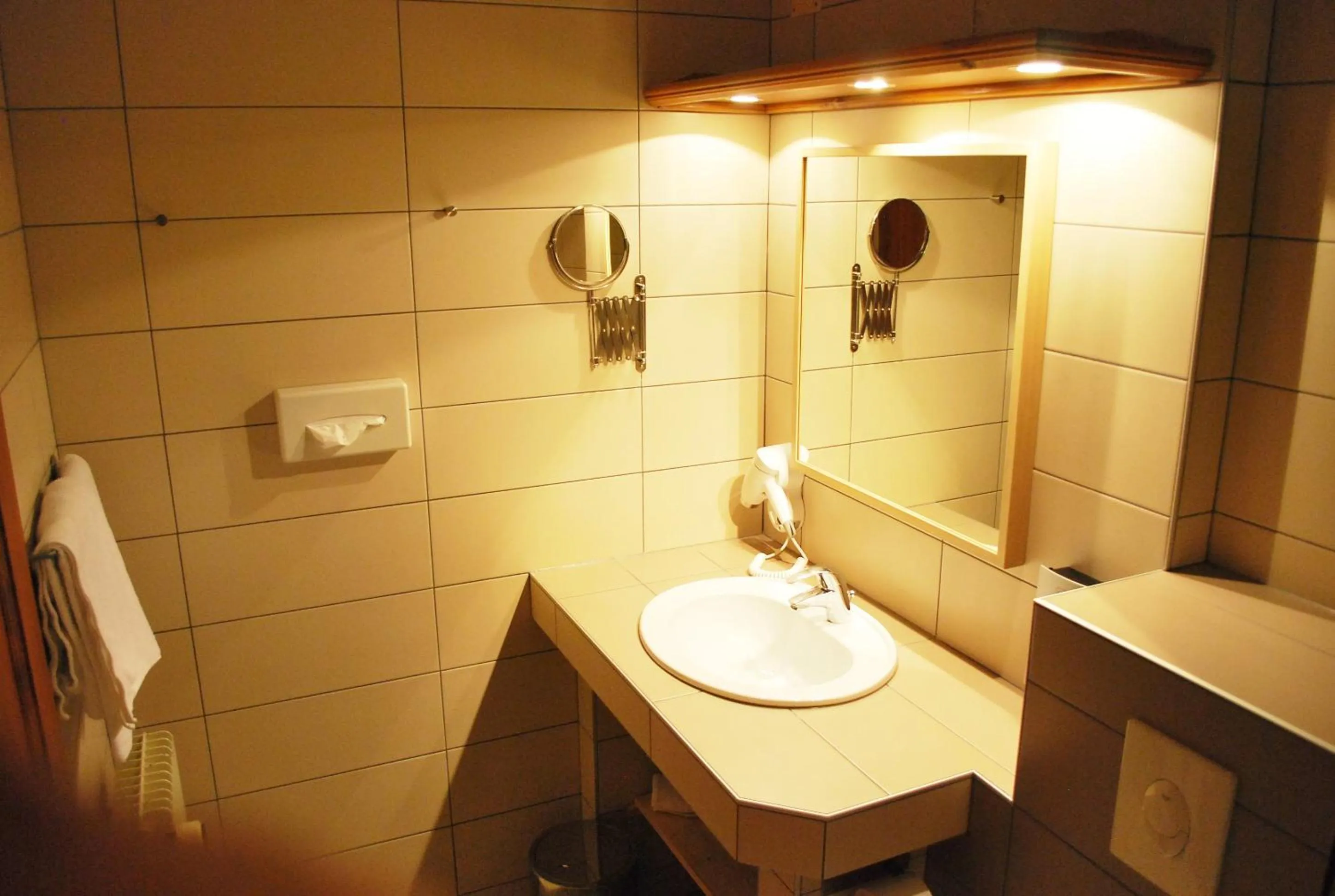 Bathroom in Logis Hôtel Restaurant Kleiber