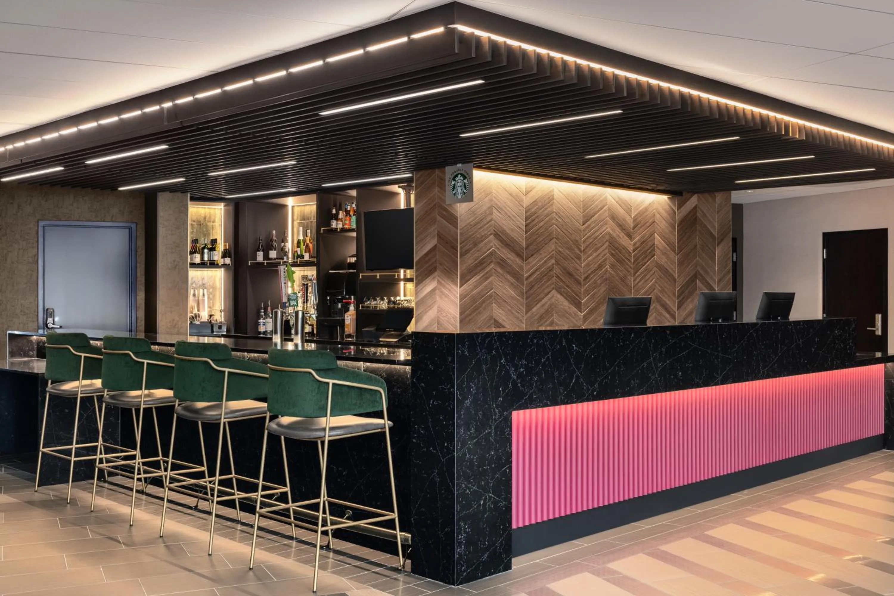 Lobby or reception in Hyatt Place Charlotte Downtown