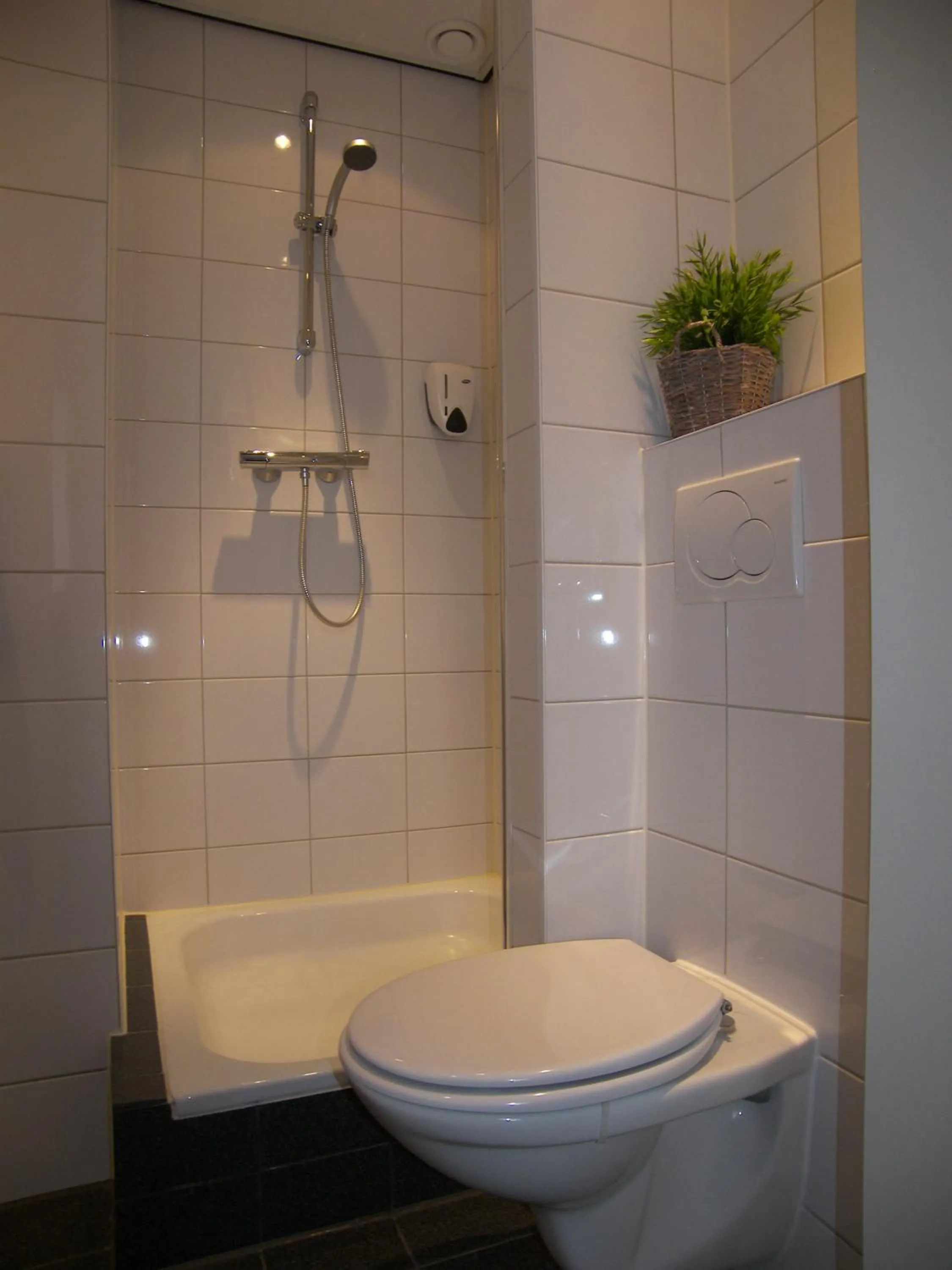 Shower in Hotel de Markt