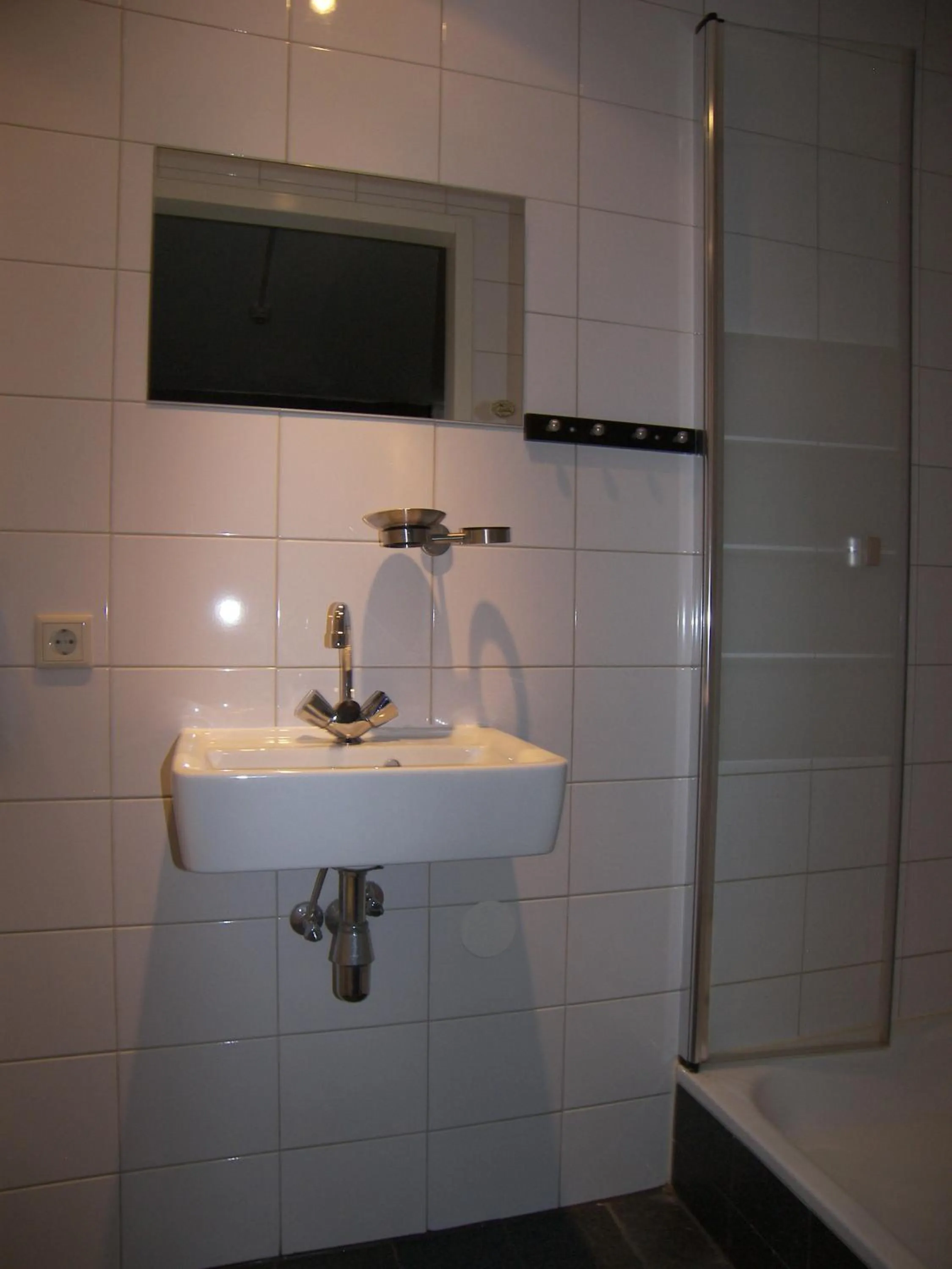 Shower in Hotel de Markt