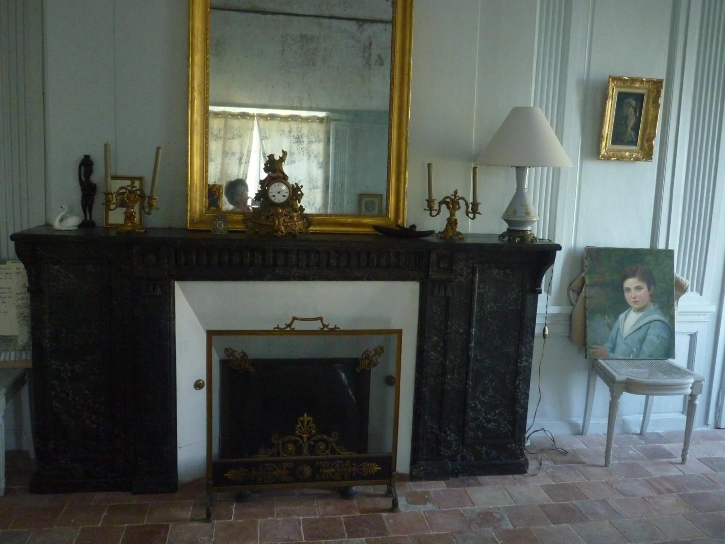 Decorative detail in Manoir de la Chapelle