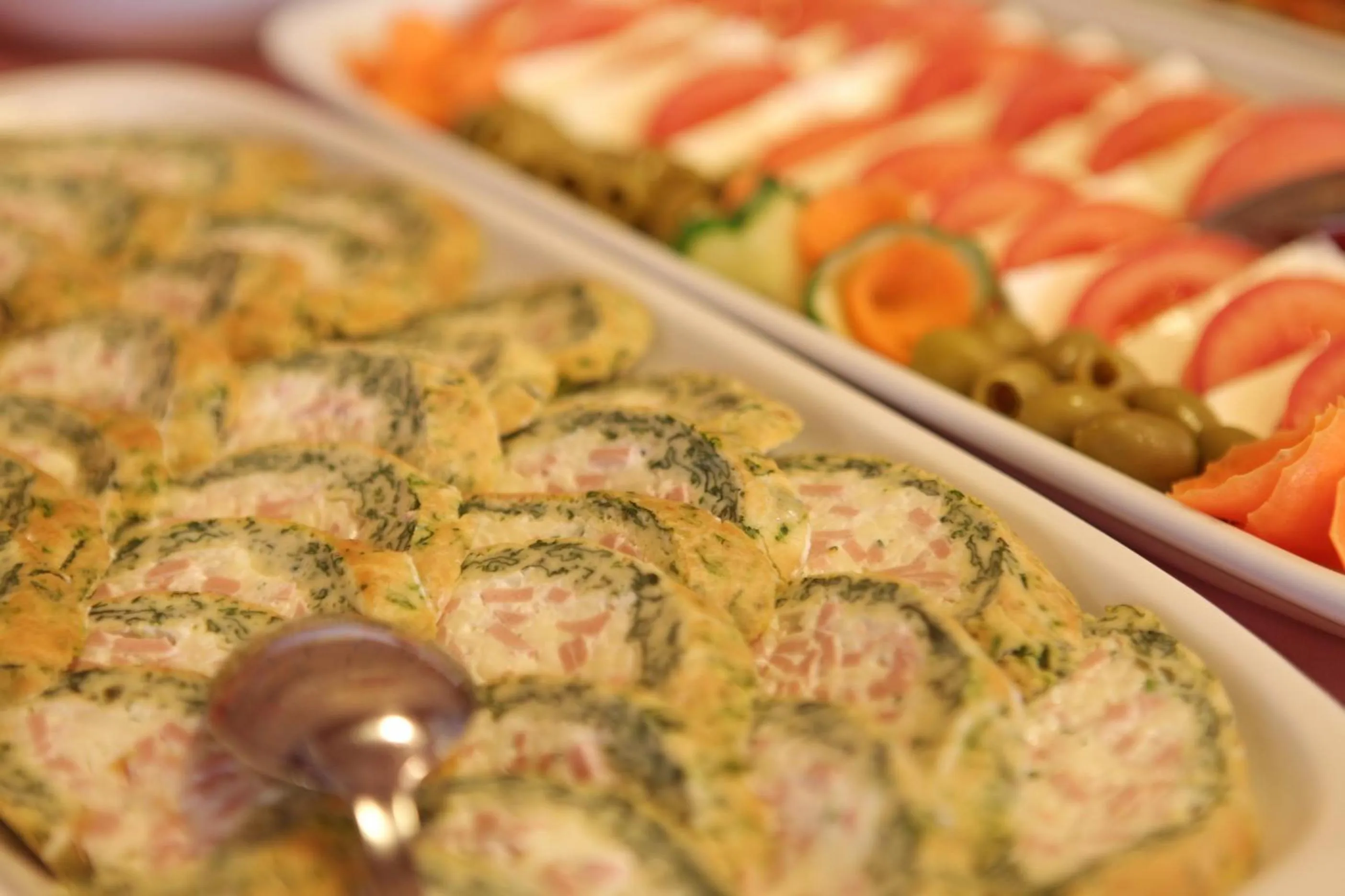 Buffet breakfast in Hotel Novella Uno