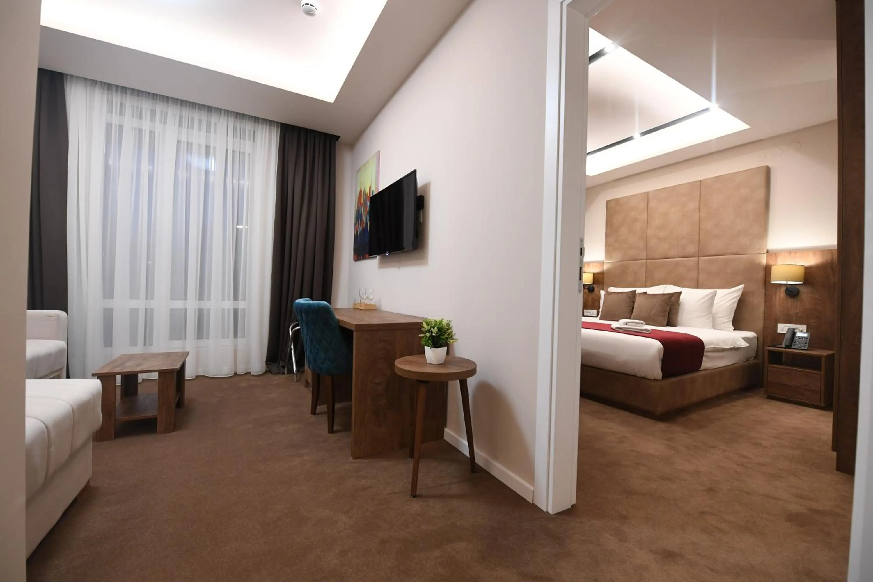 Living room, Bed in Hammeum Hotel