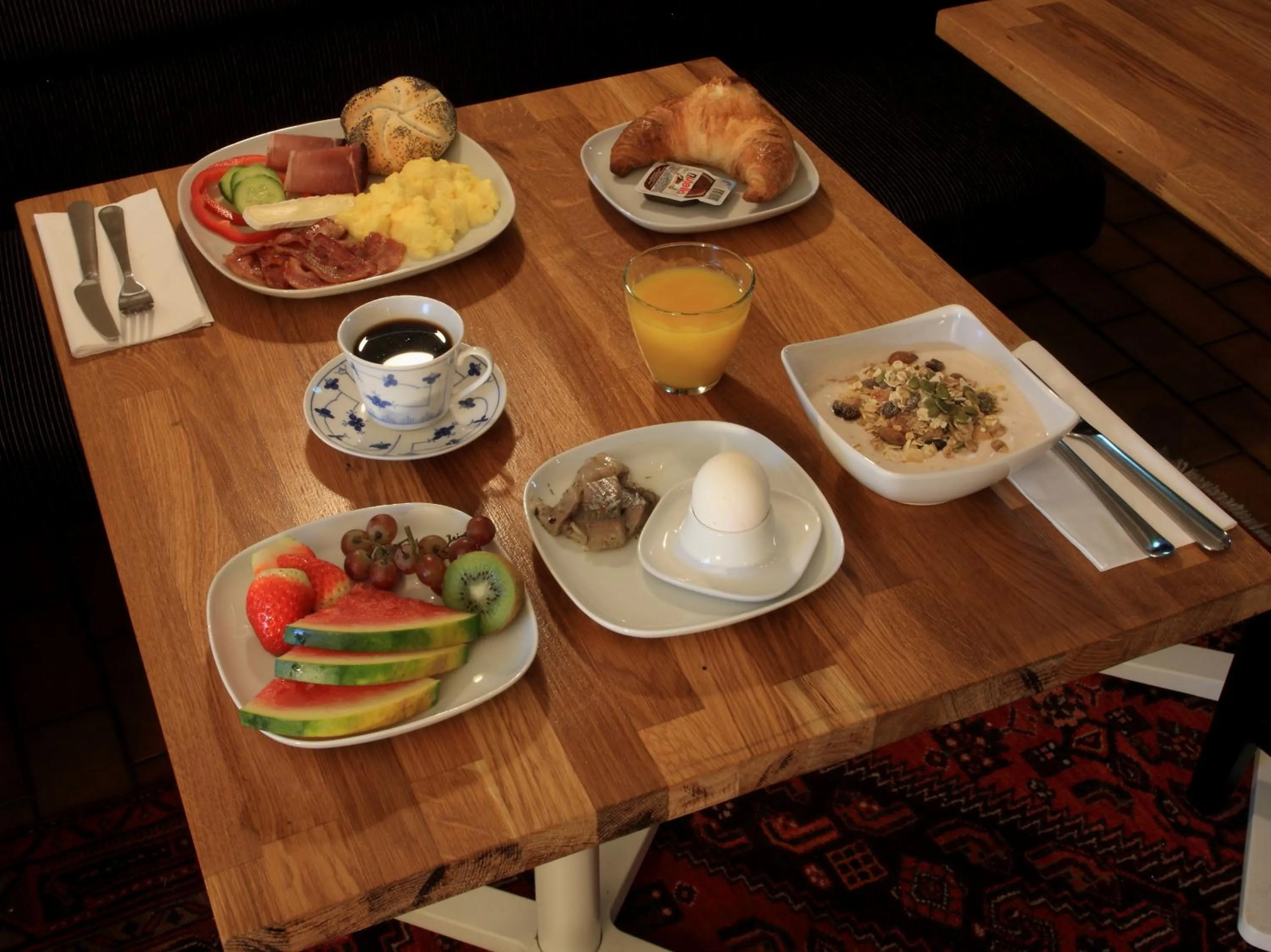 Buffet breakfast in Vejby Strand Hotel